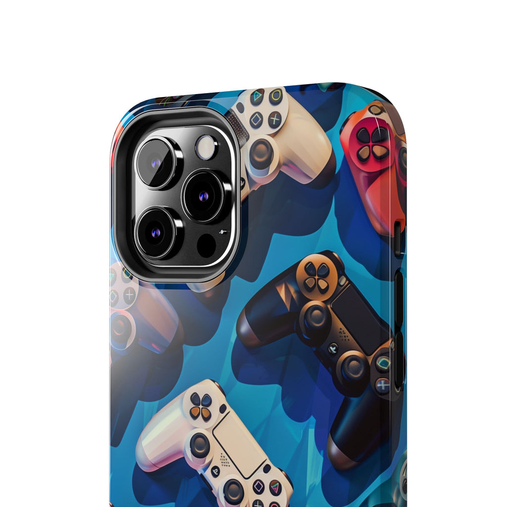 Video Game Controllers iPhone Case - Gamer Tough Phone Cover - Modern Gaming