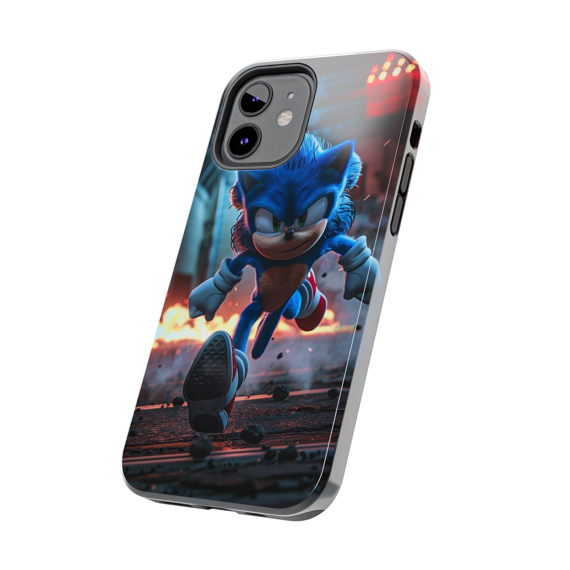 Durable Sonic Phone Case - Protective Sonic the Hedgehog Design - Tough Mobile Cover - Fun Video Game Phone Accessory