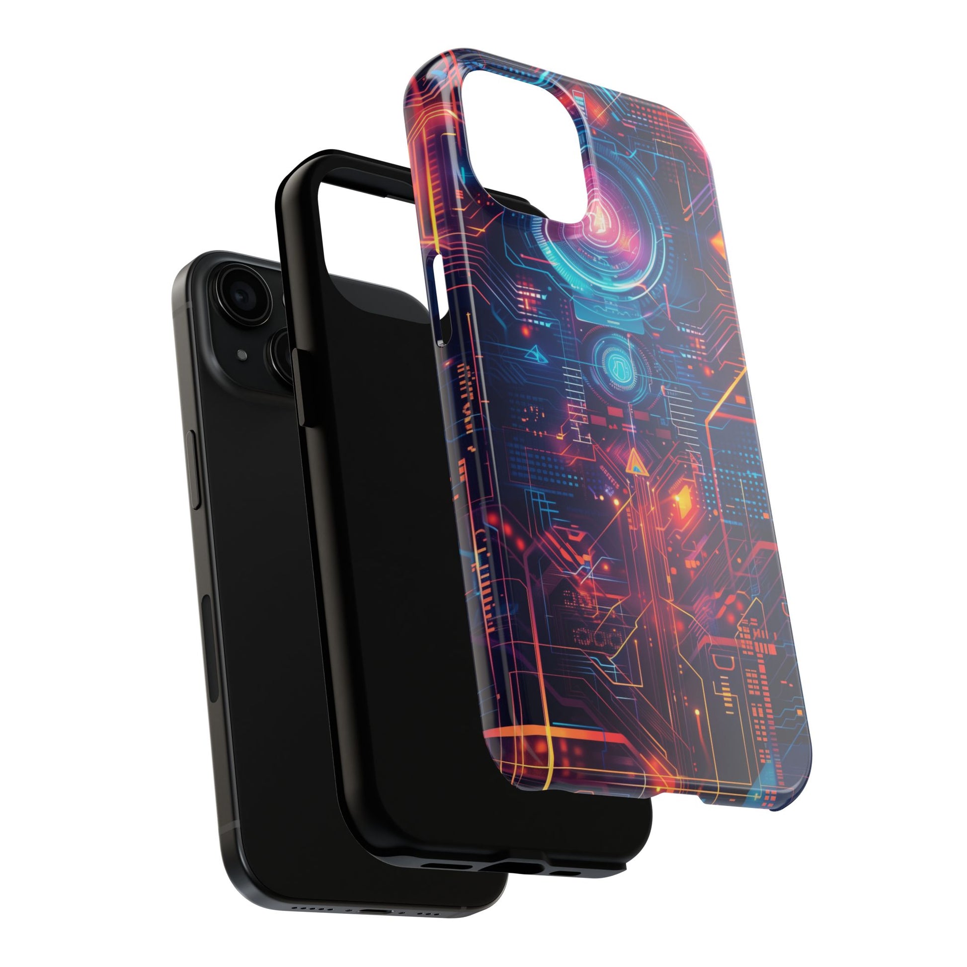 Circuit Board Phone Case, Futuristic Circuit Phone Case, High-Tech Gift, Custom Sci-Fi Phone Case, iphone 15 pro max