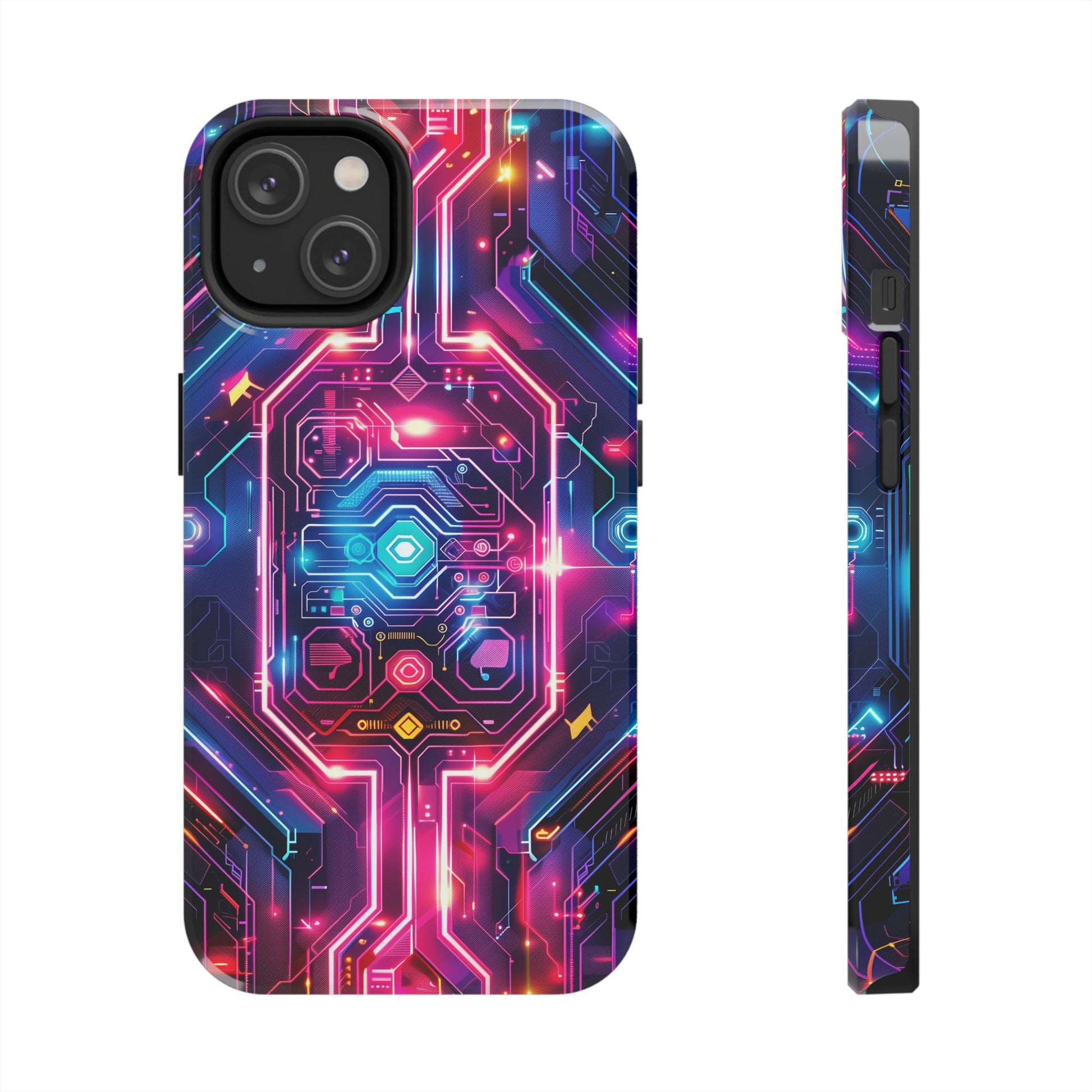 Circuit Board Phone Case, Futuristic Circuit Phone Case, High-Tech Gift for Him, Custom Sci-Fi Phone Case, iphone 15 pro max