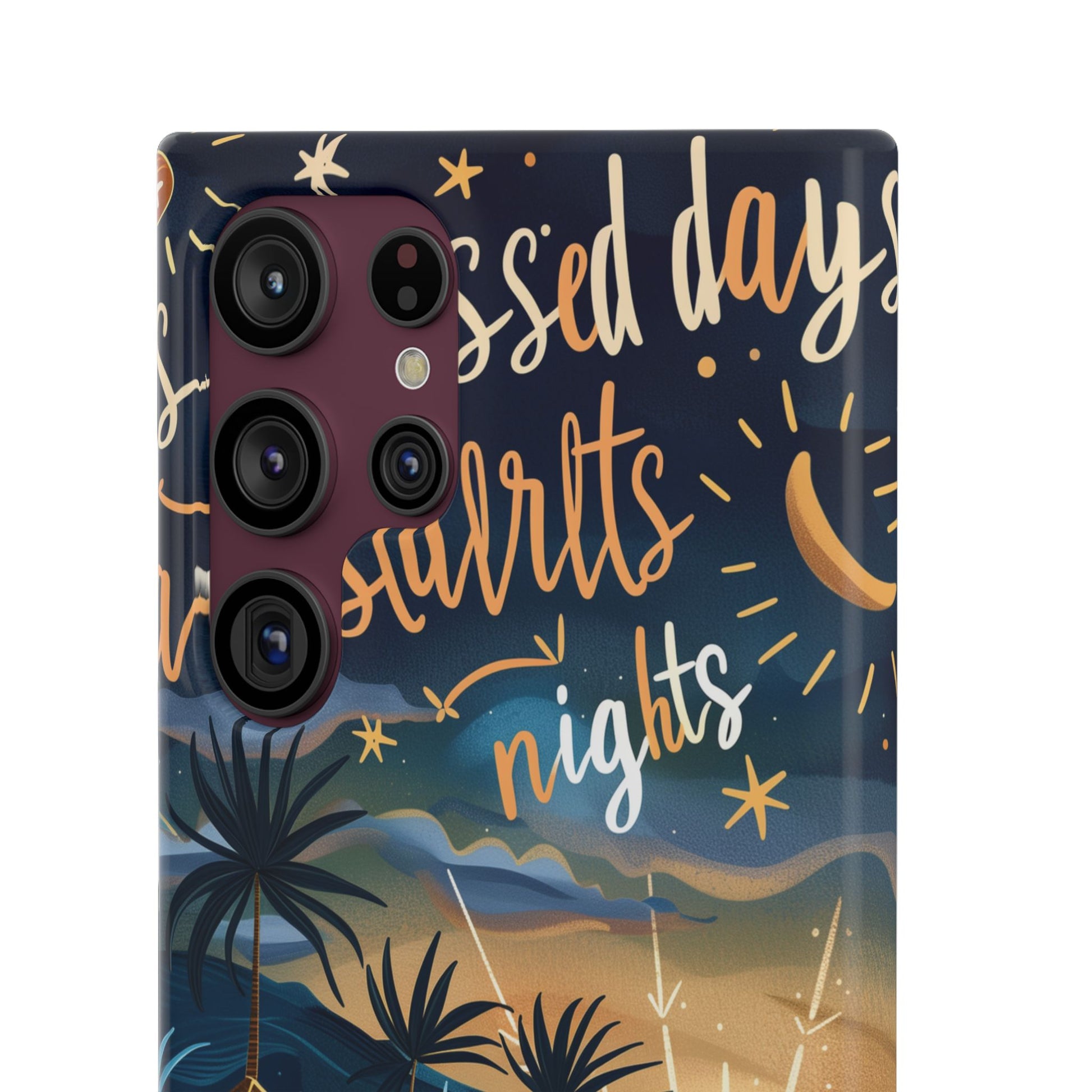 Sun Kissed Days and Starlit Nights Slim Case for Android