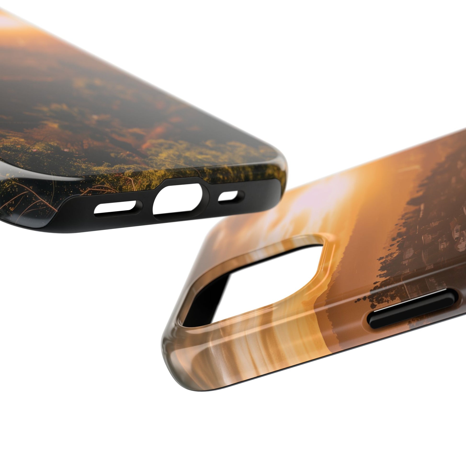 Los Angeles Sunset iPhone Case, Golden Hour Scenic View, Hollywood Hills Sunset Phone Case, Palm Trees Phone Case, iphone 15 pro max case