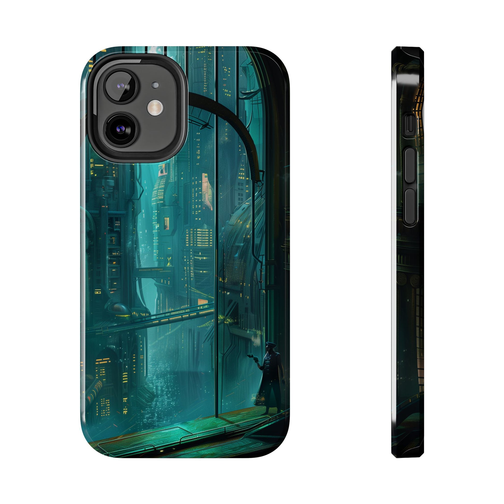 BioShock Inspired Phone Case - Underwater Art Deco City - Gaming Phone Cover - Unique Video Game Accessory