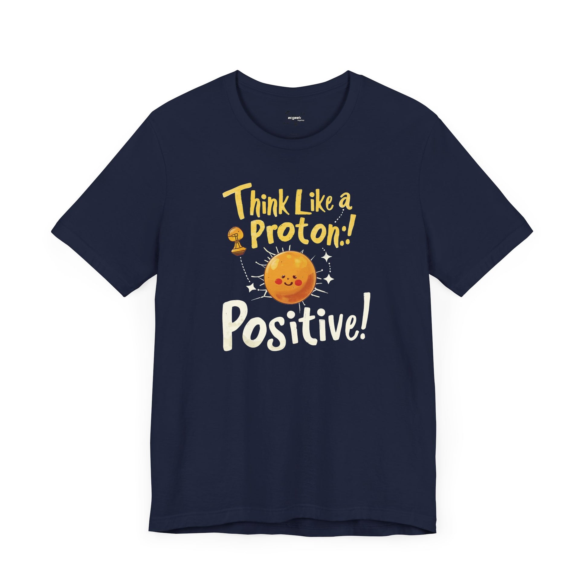 Be Positive Geek Positivity Tshirt Nerdy Custom Shirt Graphic Tee, Inspirational Quotes Gift for Geeks Back to School, Gift for Her