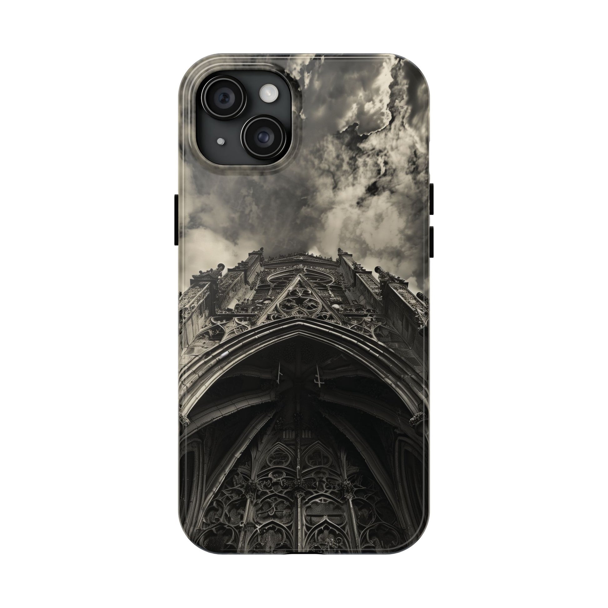 Gothic Art Phone Case Dark Academia, Cathedral Phone Case, Halloween Spooky Season, Gothic Architecture, Gargoyle Phone iPhone 15 Pro Max