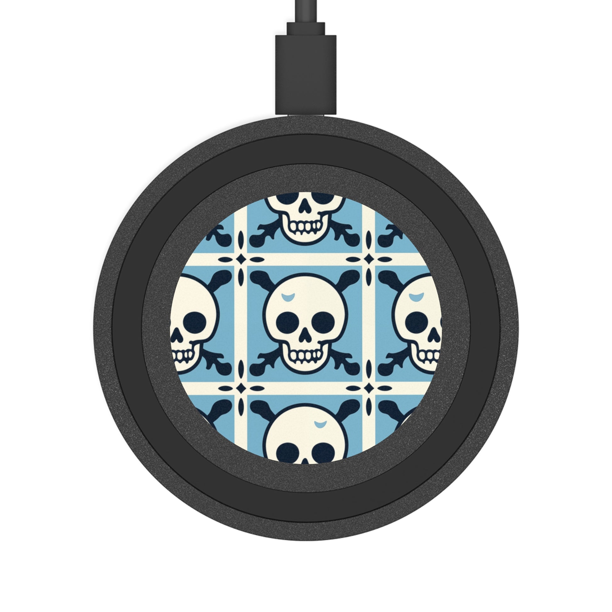 Cute Skull Wireless Charging Pad
