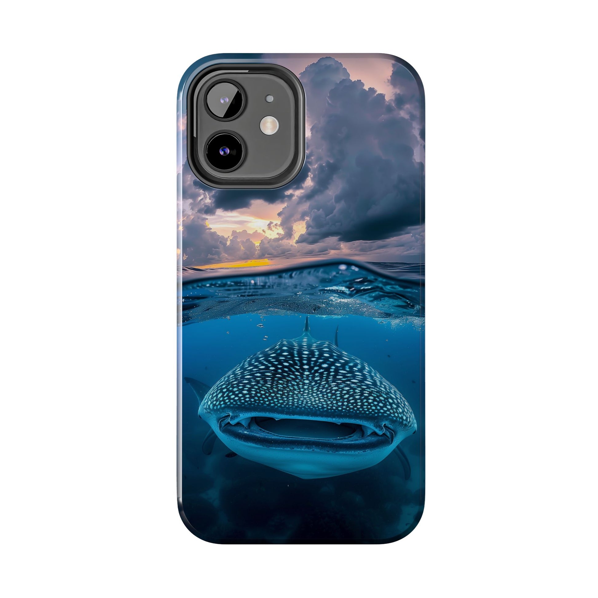 Majestic Encounter: Whale Shark Tough Phone Case