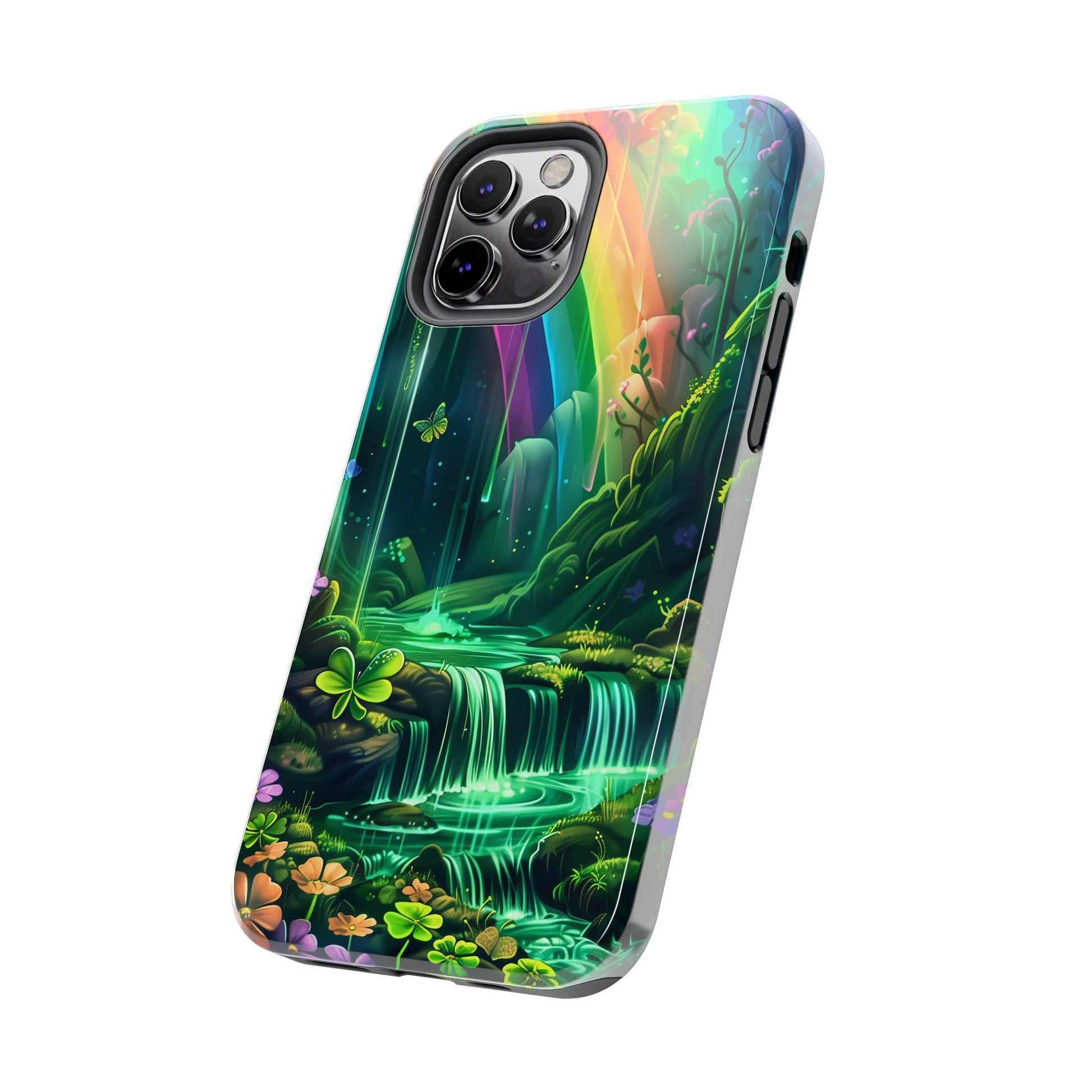 St. Patrick's Day Durable Phone Case, Lucky Phone Case Design, Durable Irish Luck Protective Cover, Holiday Gift Idea