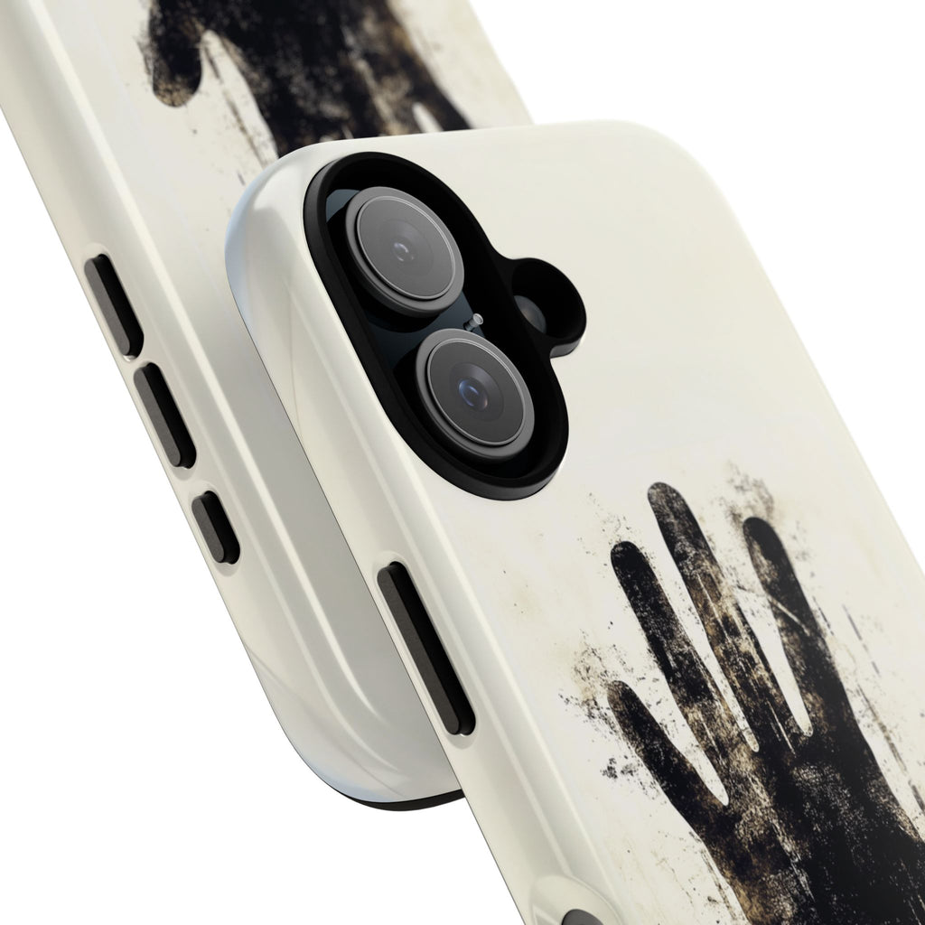 Conspiracy Realist Paranormal Mystery Design X-Files Inspired Ghostly Hand Conspiracy Theory Creepy iPhone 13 14 15 16 Pro Max Galaxy Pixel