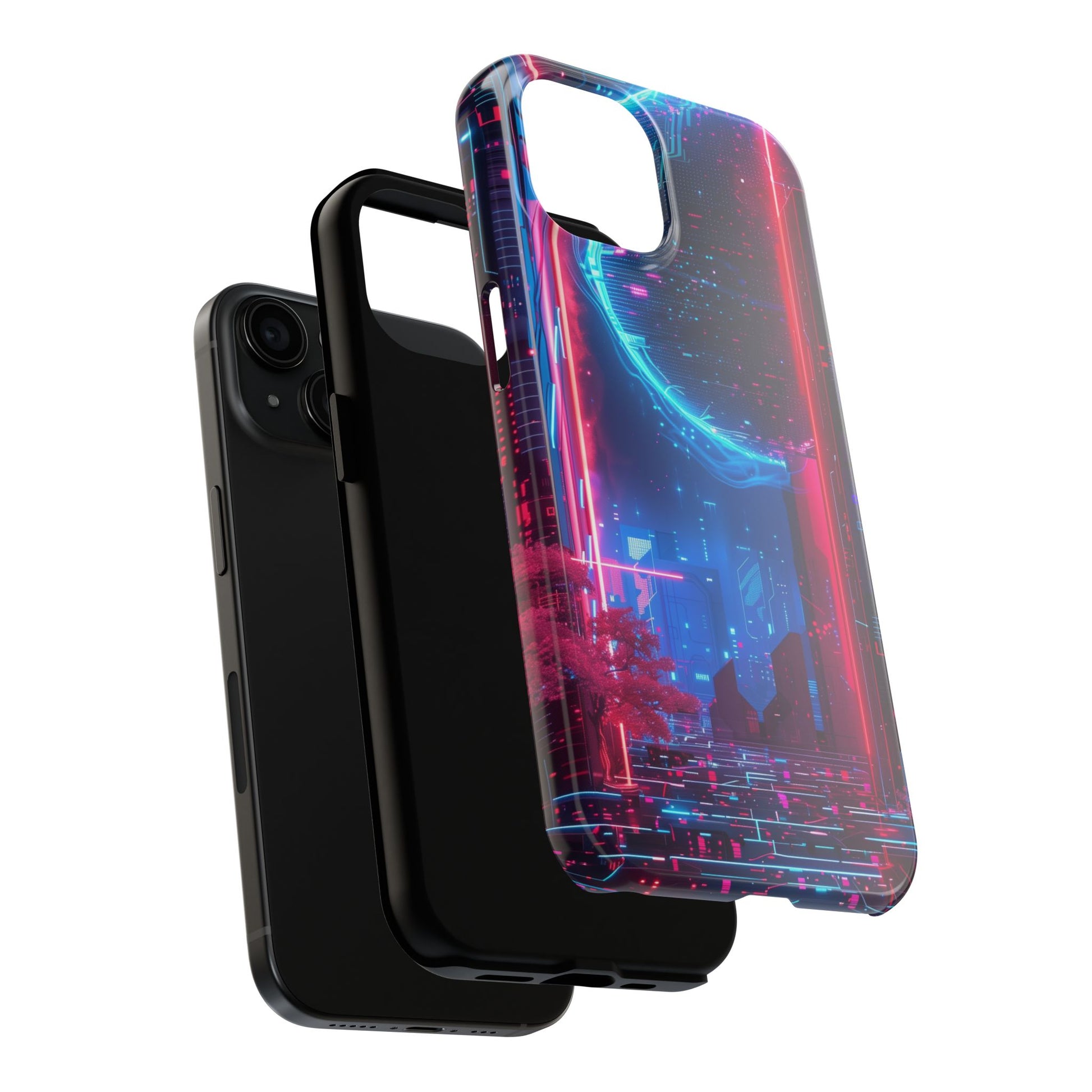 Circuit Board Phone Case, Futuristic Circuit Phone Case, High-Tech Gift, Custom Sci-Fi Phone Case, iphone 15 pro max