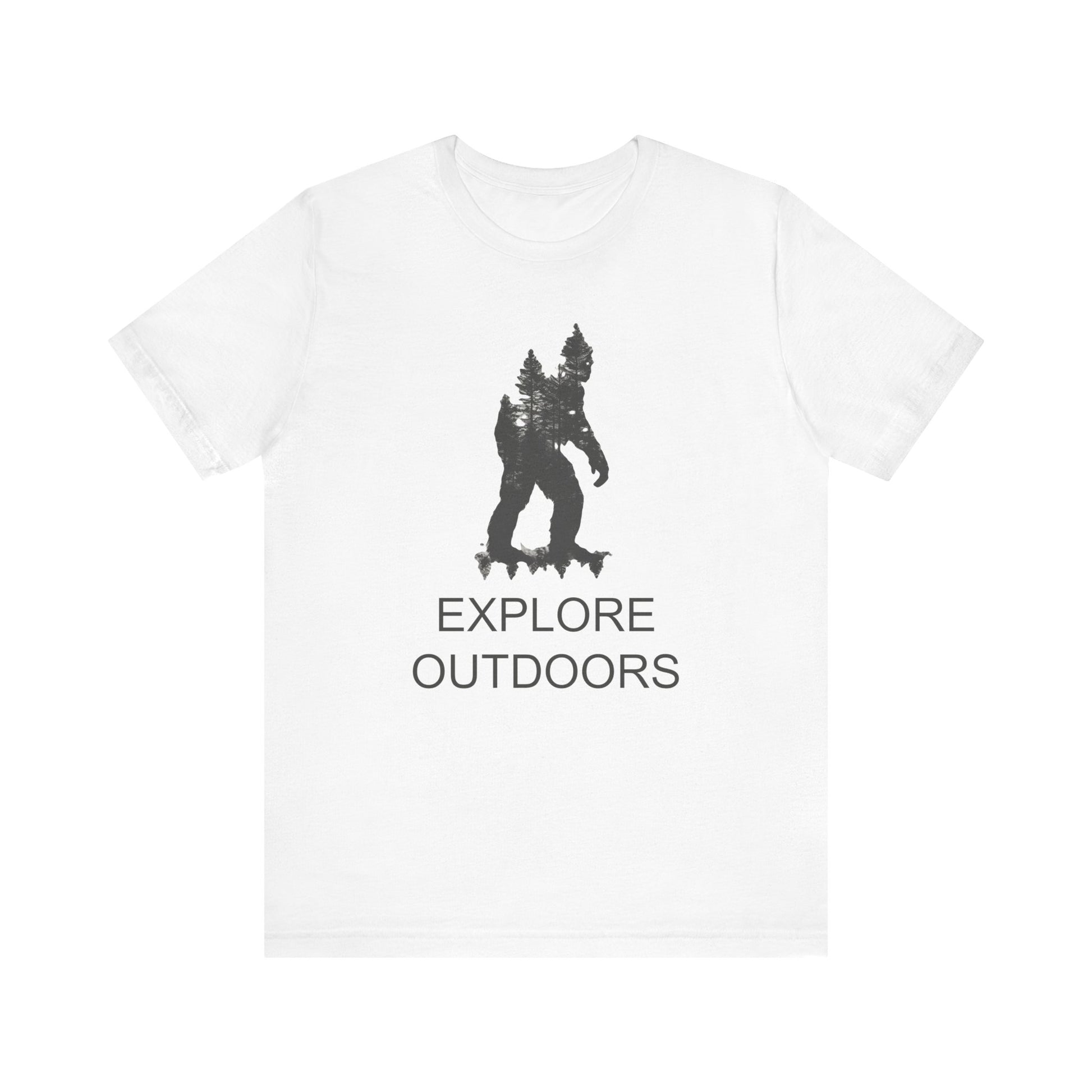 Bigfoot Shirt, Explore Outdoors, Bigfoot Outdoors Shirt, Camping Shirt, Bigfoot Shirt, Shirt for Camping, Camping Trip Shirt, Bigfoot