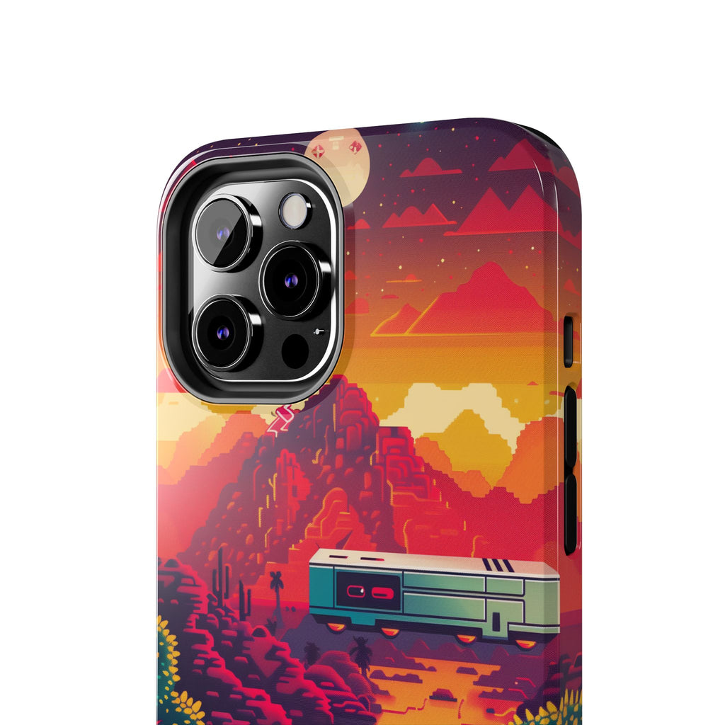 Durable iPhone Case with Alternative Universe Game Console Design - Protective Phone Cover - Fun and Sturdy Gaming Accessory - Gamer Gift