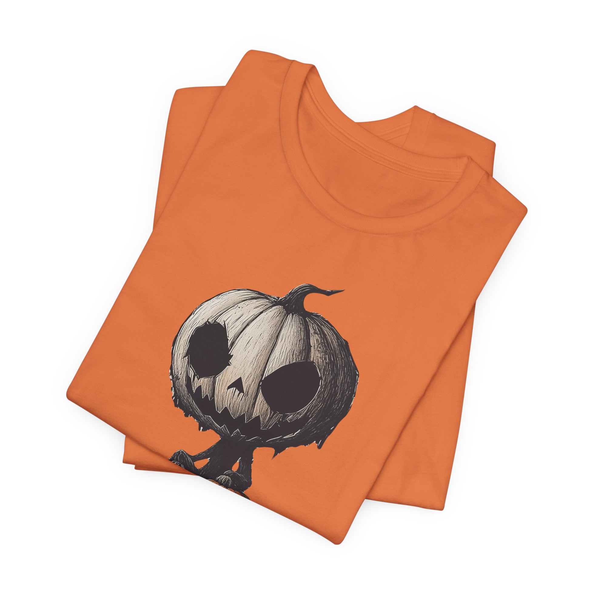 Halloween Spirit Graphic Tee Chillin' with the Pumpkin King