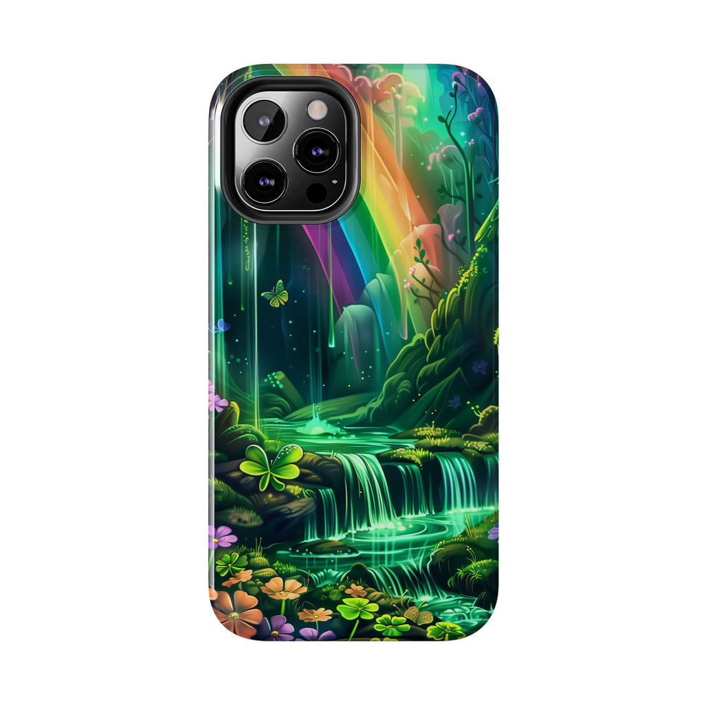 St. Patrick's Day Durable Phone Case, Lucky Phone Case Design, Durable Irish Luck Protective Cover, Holiday Gift Idea