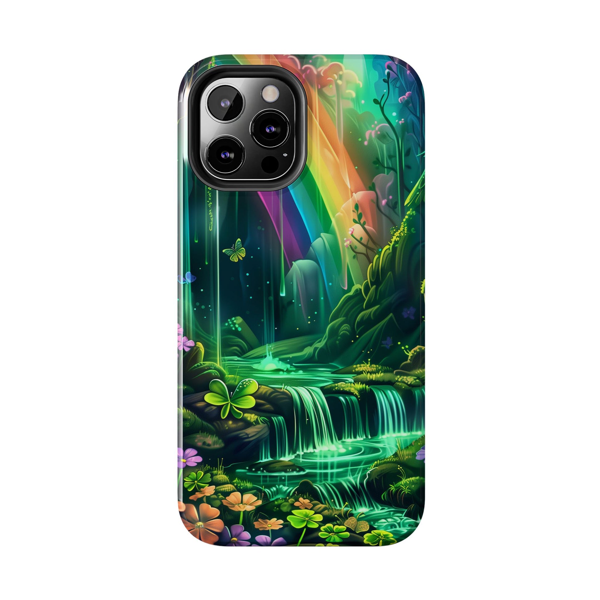 St. Patrick's Day Durable Phone Case, Lucky Phone Case Design, Durable Irish Luck Protective Cover, Holiday Gift Idea