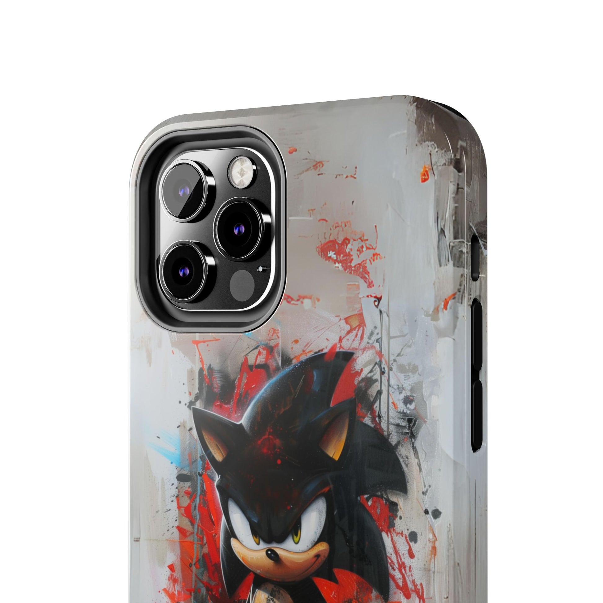 Shadow the Hedgehog Inspired Phone Case, Durable iPhone Case, Perfect Gamer Gift, SEGA, Sonic the Hedgehog, Tails, Shadow, iPhone 12