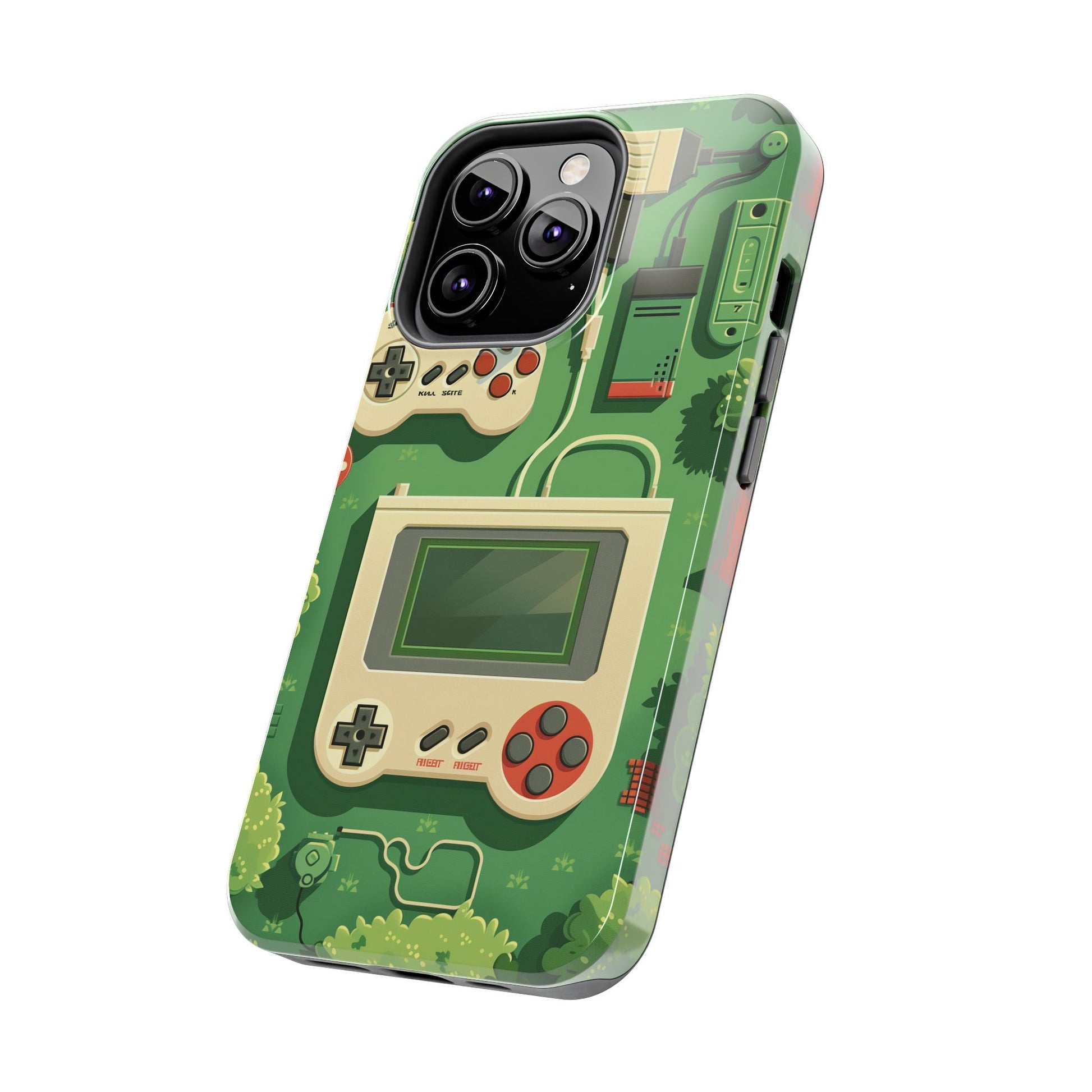 Durable iPhone Case with Alternative Universe Game Console Design - Protective Phone Cover - Fun and Sturdy Gaming Accessory - Gamer Gift
