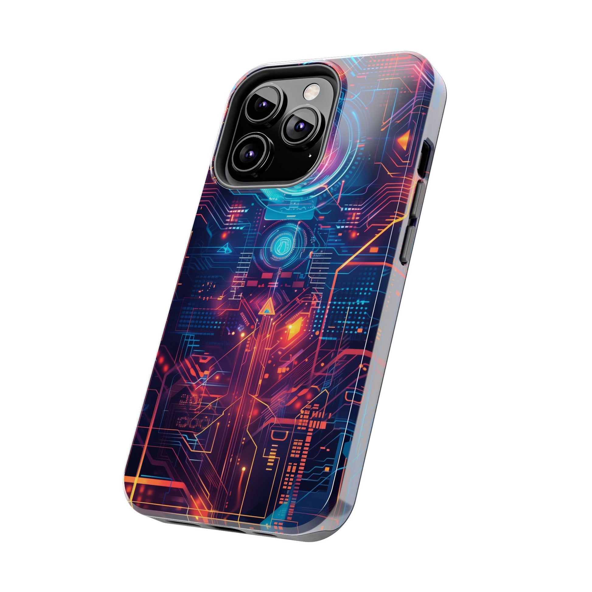 Circuit Board Phone Case, Futuristic Circuit Phone Case, High-Tech Gift, Custom Sci-Fi Phone Case, iphone 15 pro max