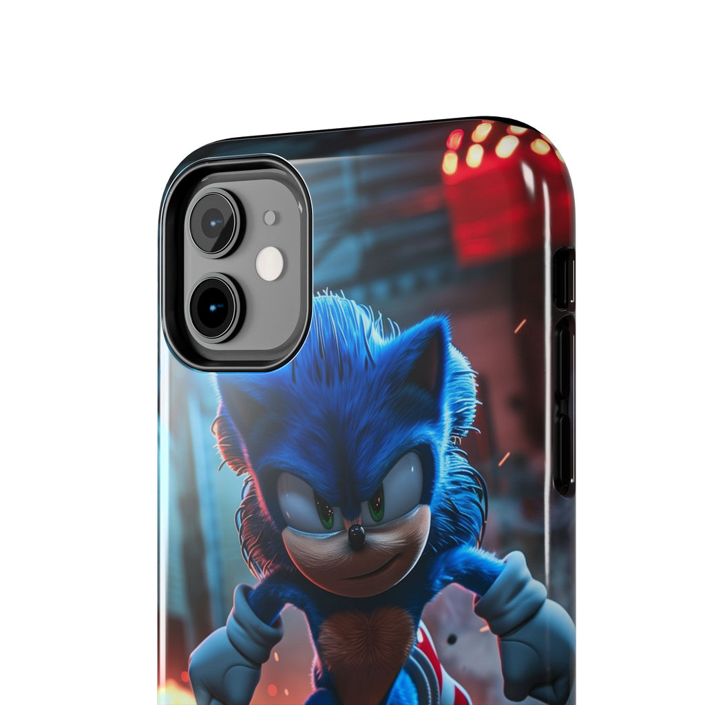 Durable Sonic Phone Case - Protective Sonic the Hedgehog Design - Tough Mobile Cover - Fun Video Game Phone Accessory