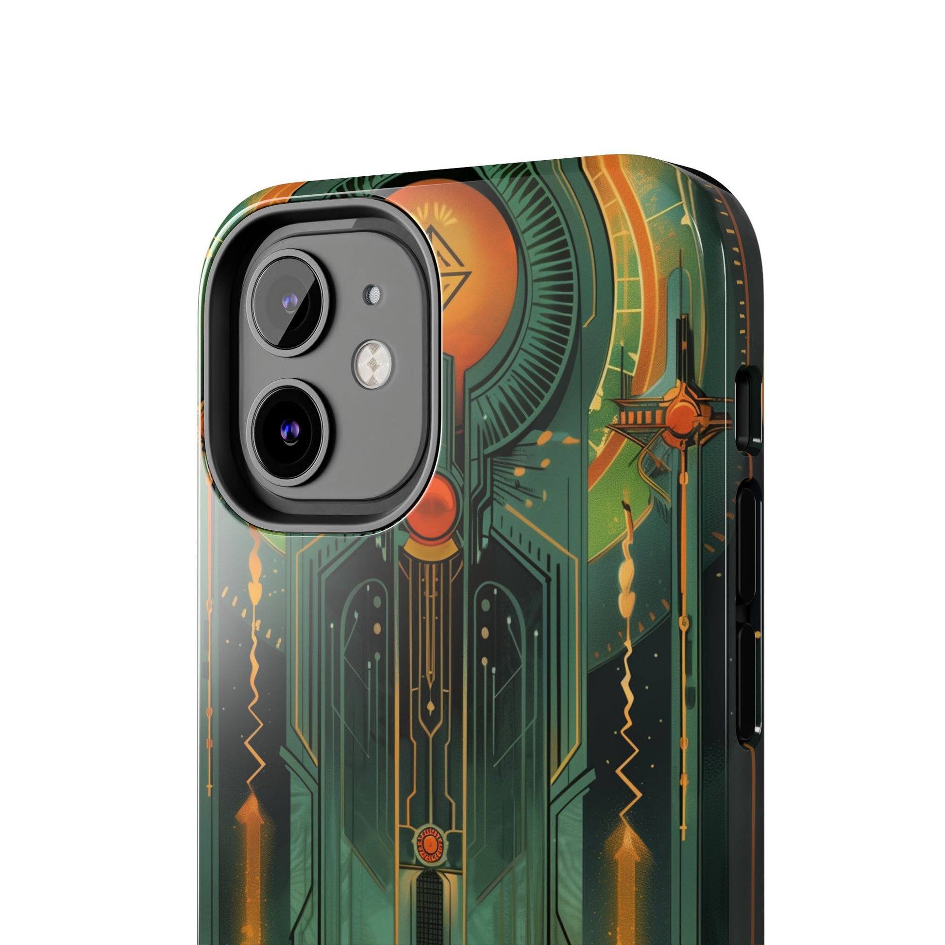 Art Deco Phone Case, Architecture Phone Case, Durable iPhone Case, Gift for Architect, iPhone 14 Case, Art Deco Building Phone Case