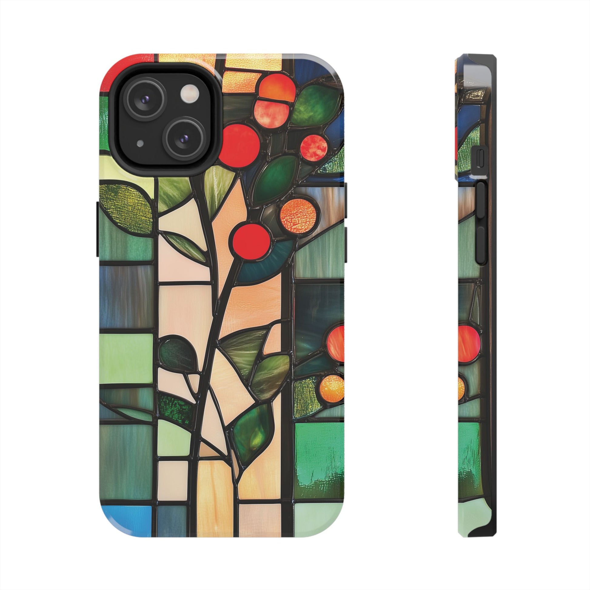 Stained Glass Phone Case Artistic iPhone Case Architectural Design, Art Deco iphone Case