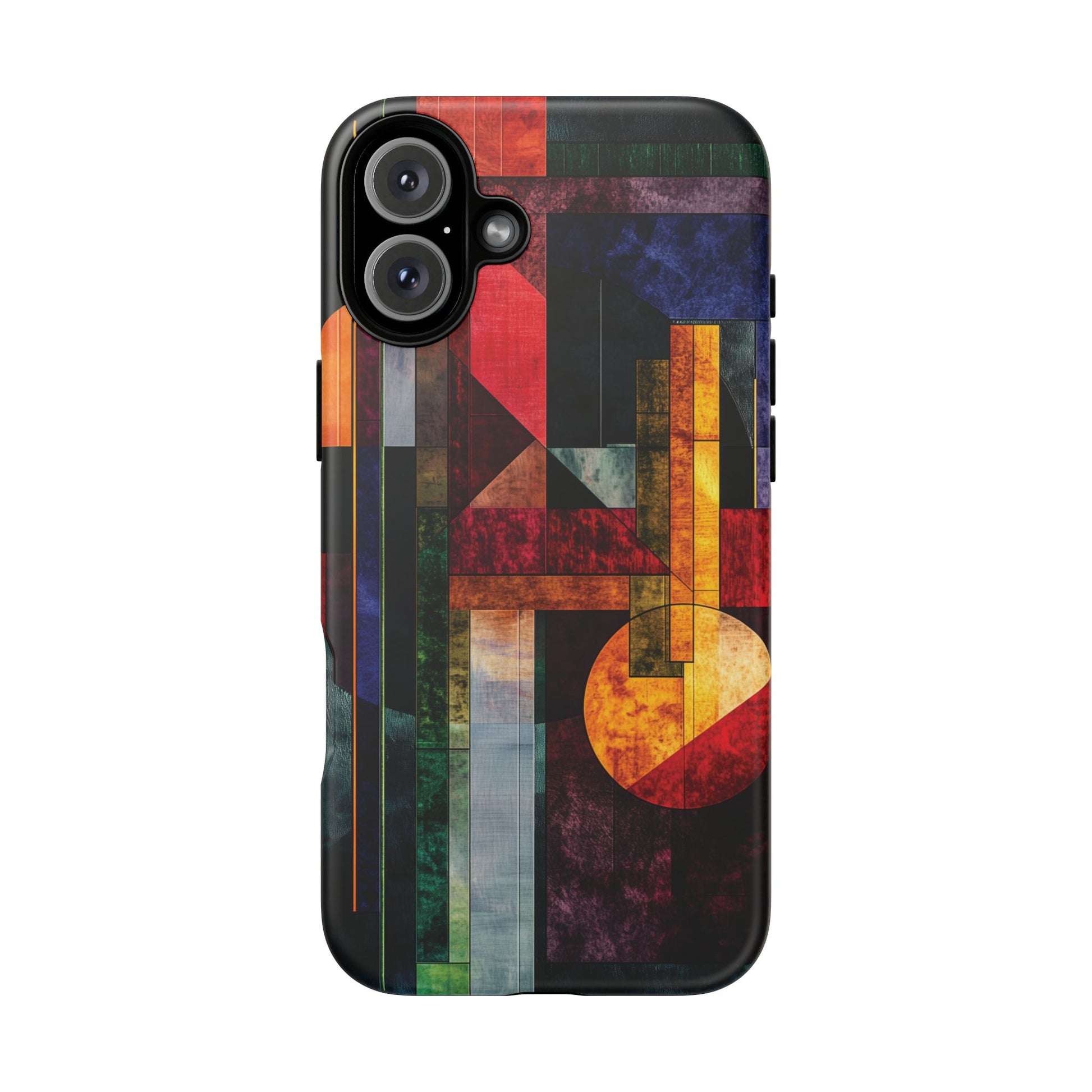 Darker Style Frank Lloyd Wright Usonian Phone Case Geometric Stained Glass Art Deco Marble Gold 13 14 15 16 iPhone Pro Max Galaxy Pixel