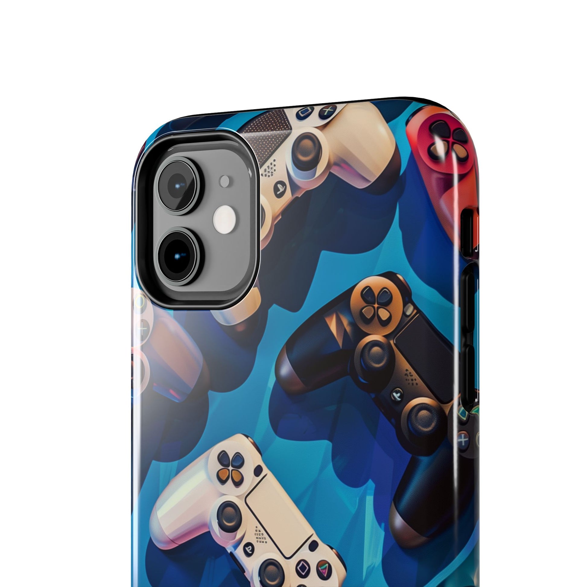 Video Game Controllers iPhone Case - Gamer Tough Phone Cover - Modern Gaming