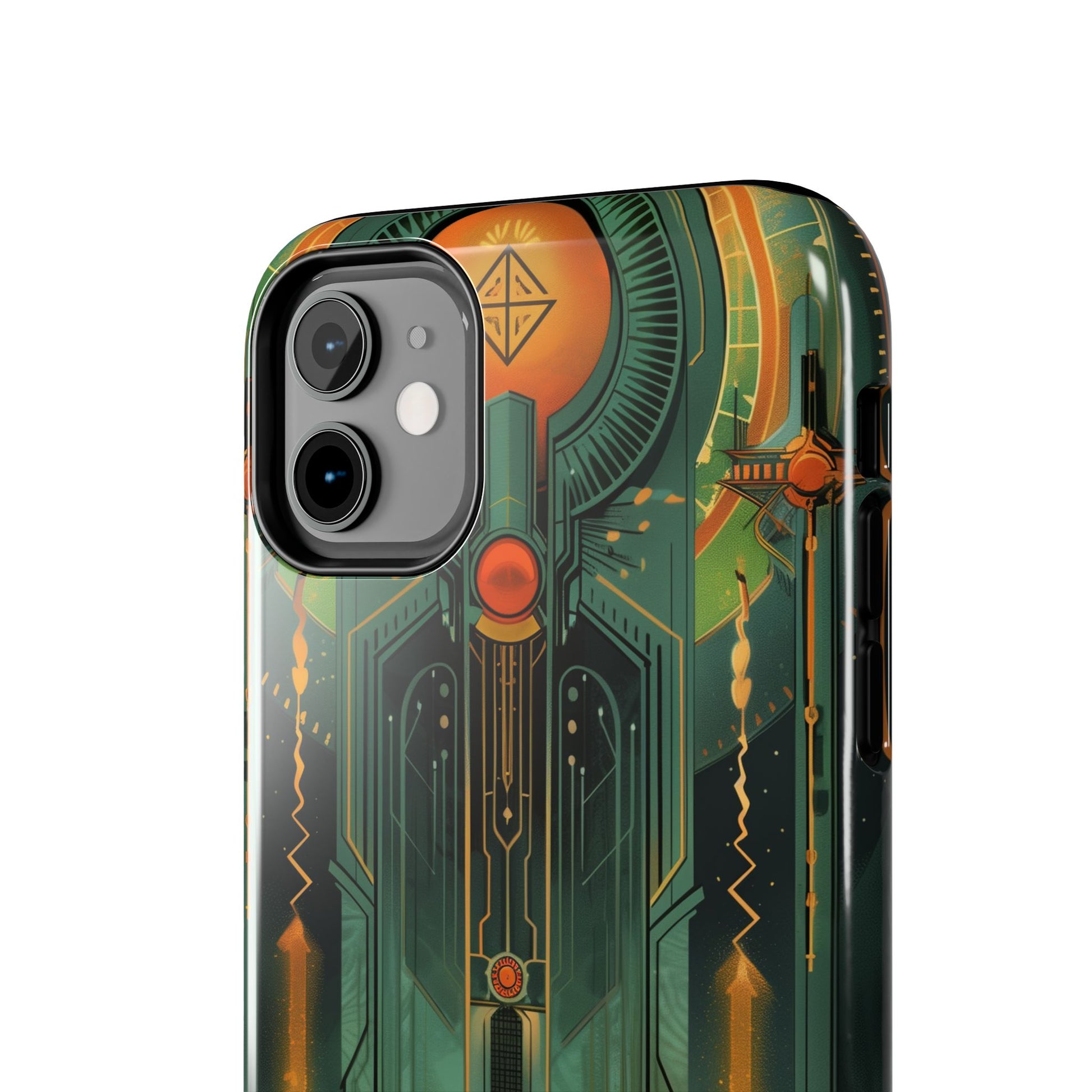 Art Deco Phone Case, Architecture Phone Case, Durable iPhone Case, Gift for Architect, iPhone 14 Case, Art Deco Building Phone Case