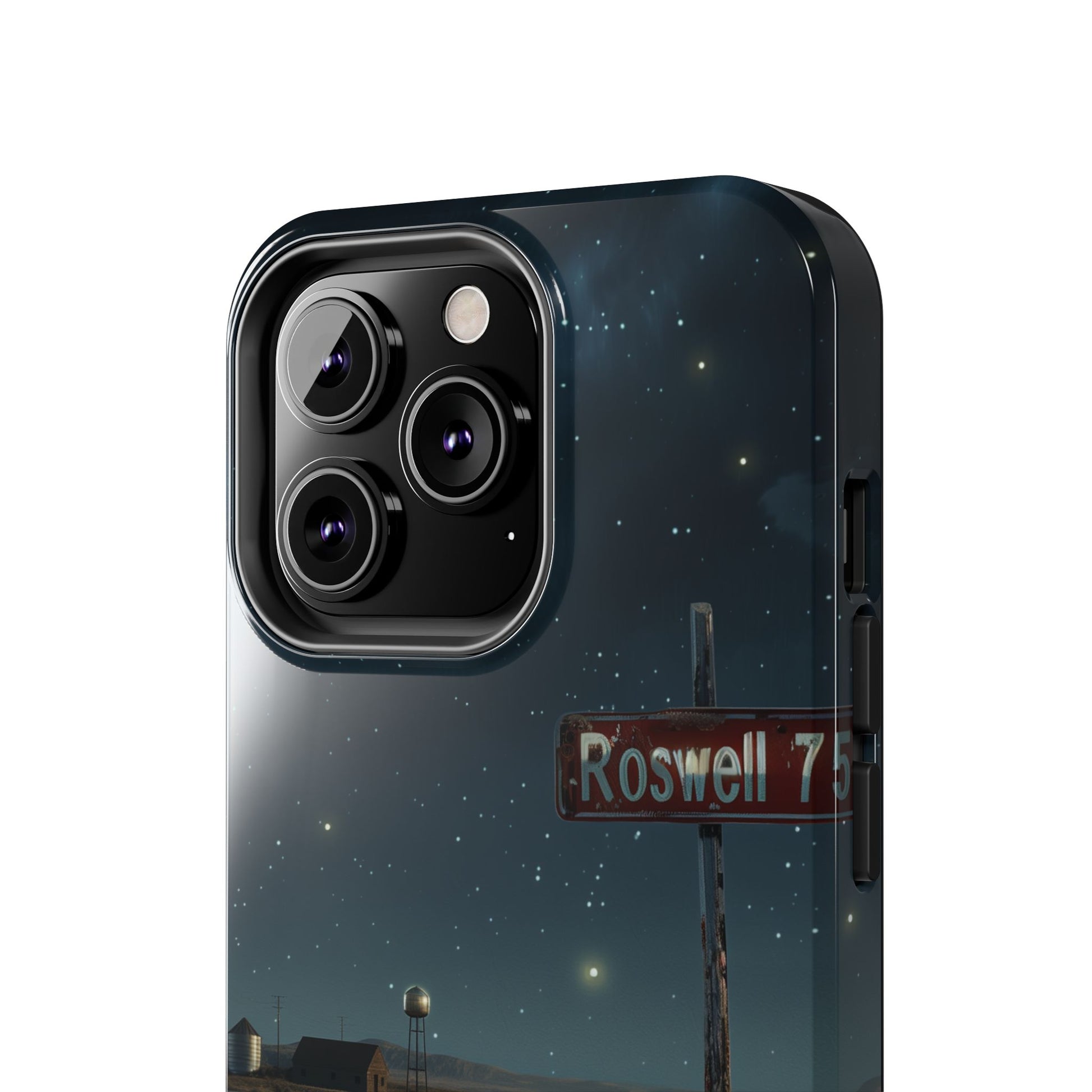 UFO Crash Roswell Phone Case Roswell Incident Alien Invasion Extraterrestrial Area 51 Alien Autopsy Cryptozoology 13 14 15 iPhone Pro Max