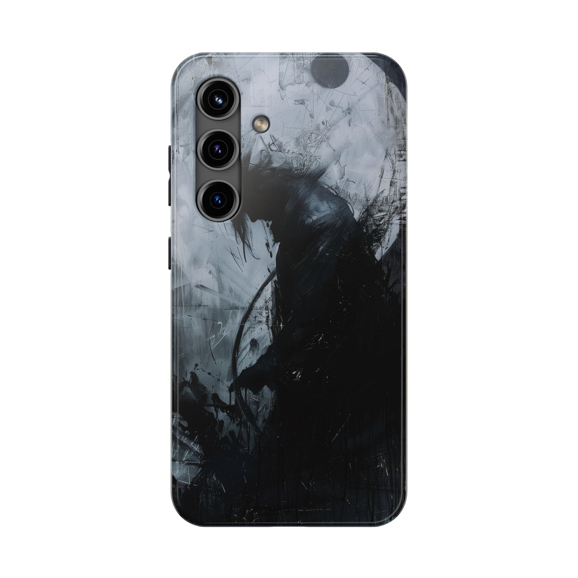 Gothic Art Phone Case Silhouette, Sandman Phone Case, Moon and Tarot Phone Case, Halloween Spooky Season, Dark Academia iPhone 15 Pro Max