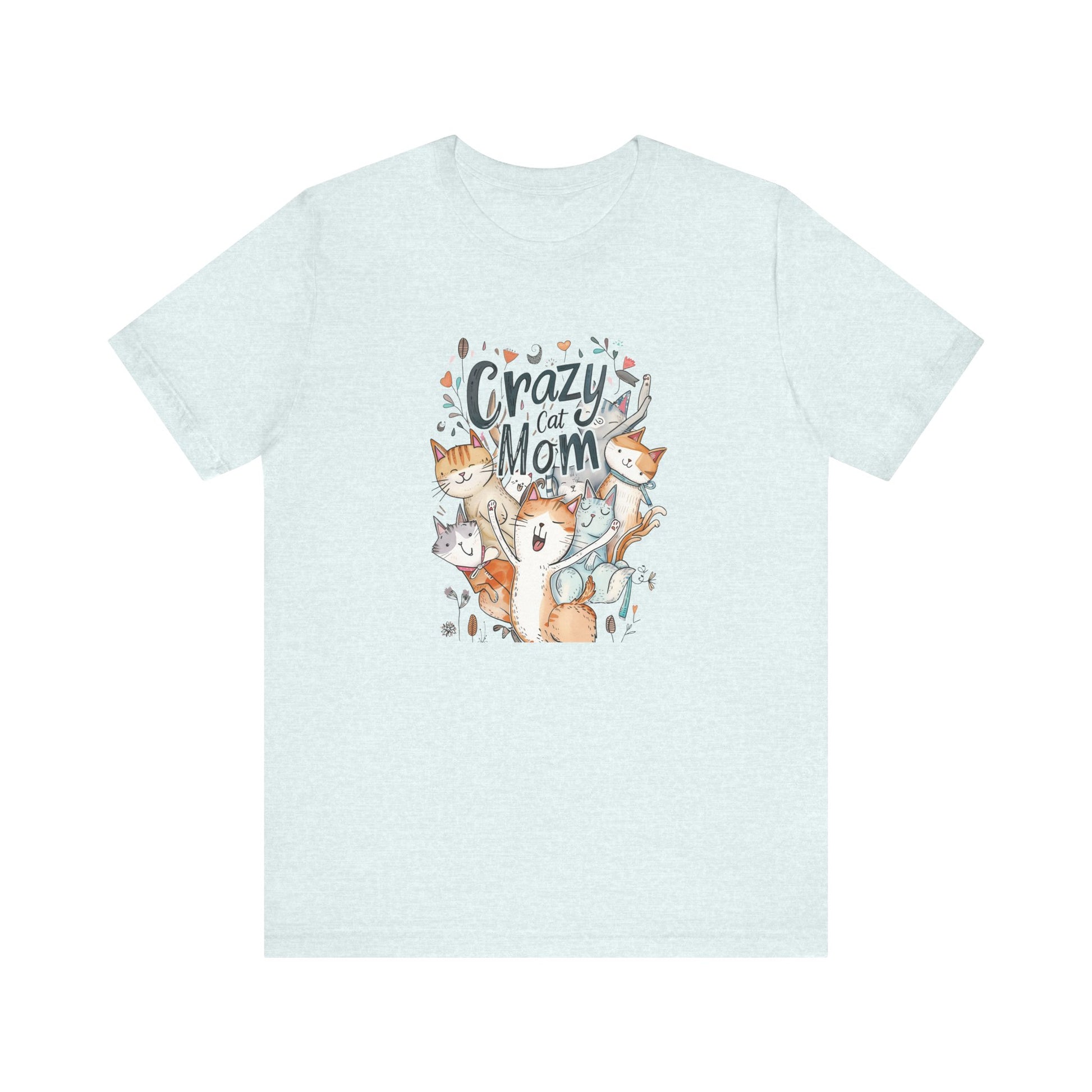 C Custom Cat Mom Shirt, Crazy Cat Mom Tee, Funny Cat Mom Life, Custom Cat Mom Gifts, Cute Cat Lover TShirts, Best Cat Mom, Cat Mom Graphic