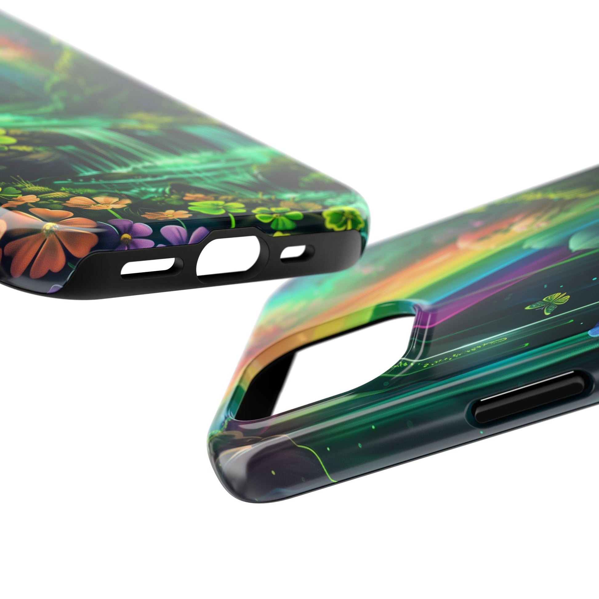St. Patrick's Day Durable Phone Case, Lucky Phone Case Design, Durable Irish Luck Protective Cover, Holiday Gift Idea