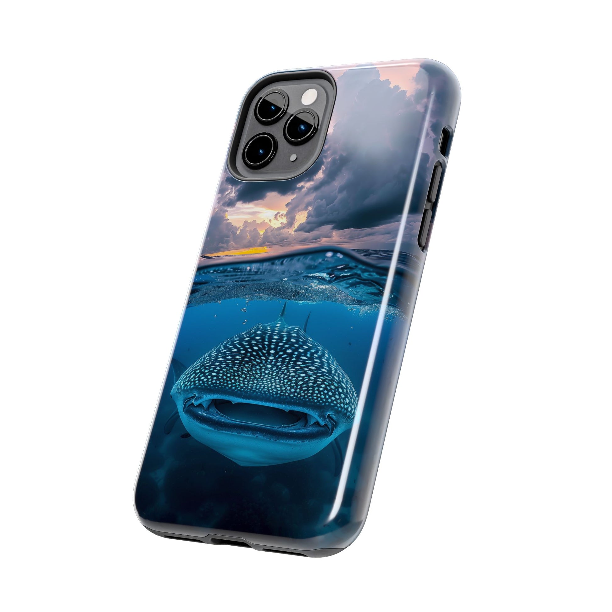 Majestic Encounter: Whale Shark Tough Phone Case