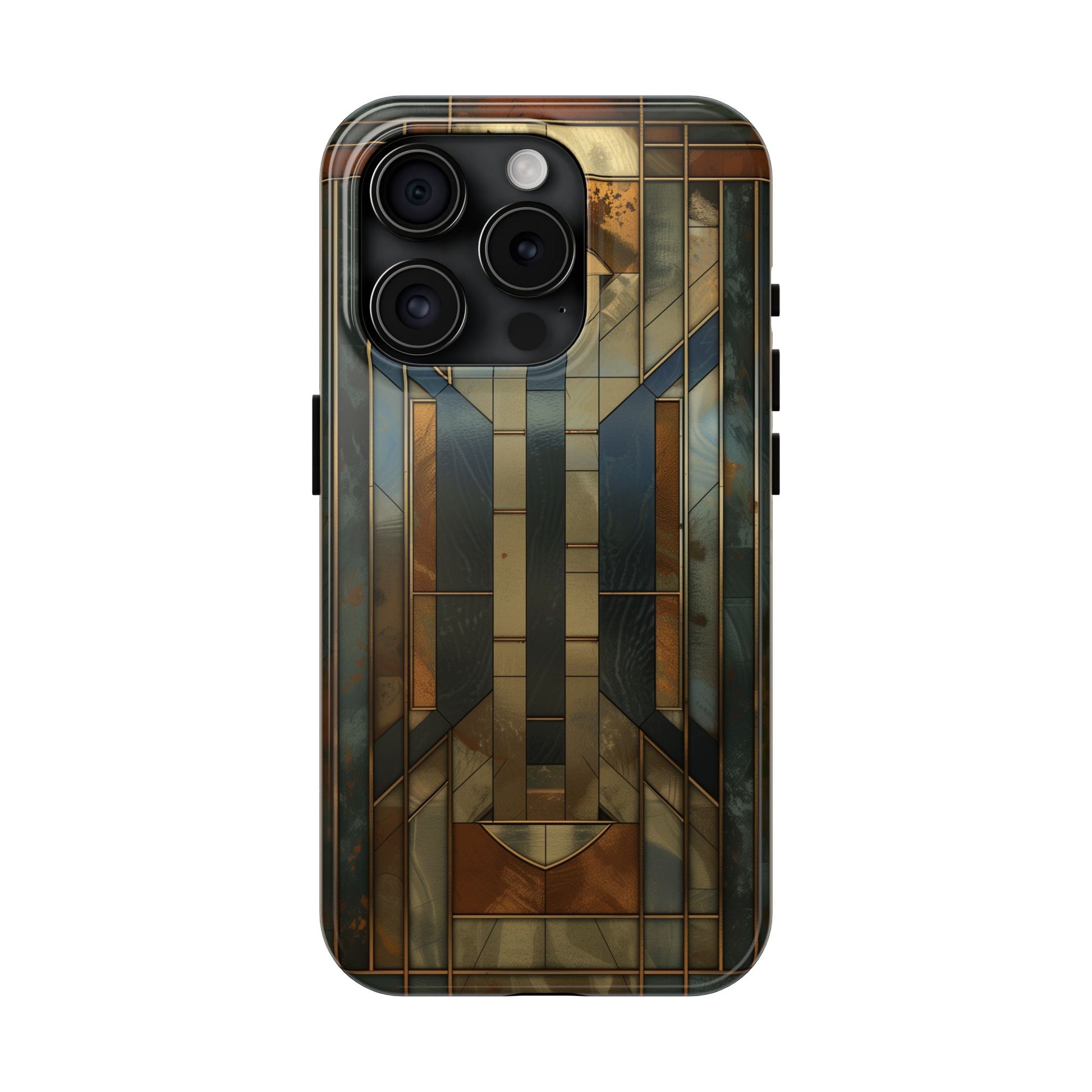 Frank Lloyd Wright Stained Glass Phone Case - Architectural Style Phone Cover - Stained Glass Design Phone Case - Unique Phone Accessory