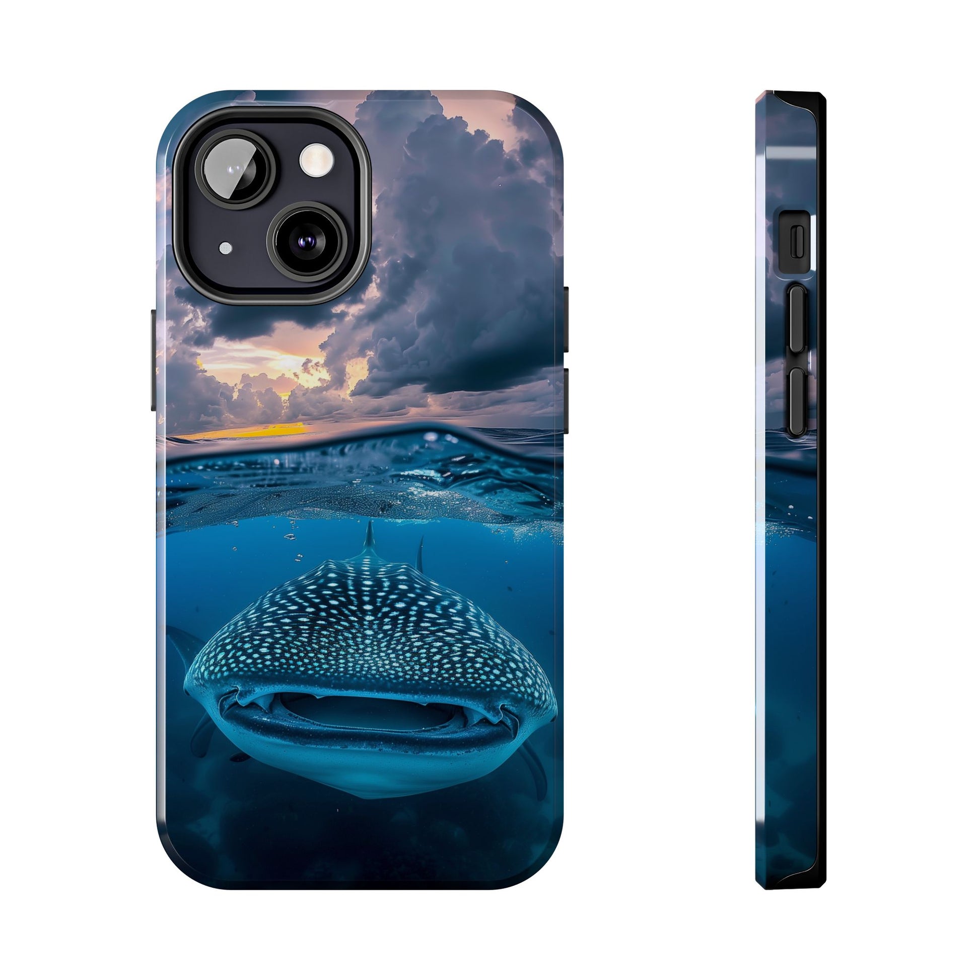 Majestic Encounter: Whale Shark Tough Phone Case