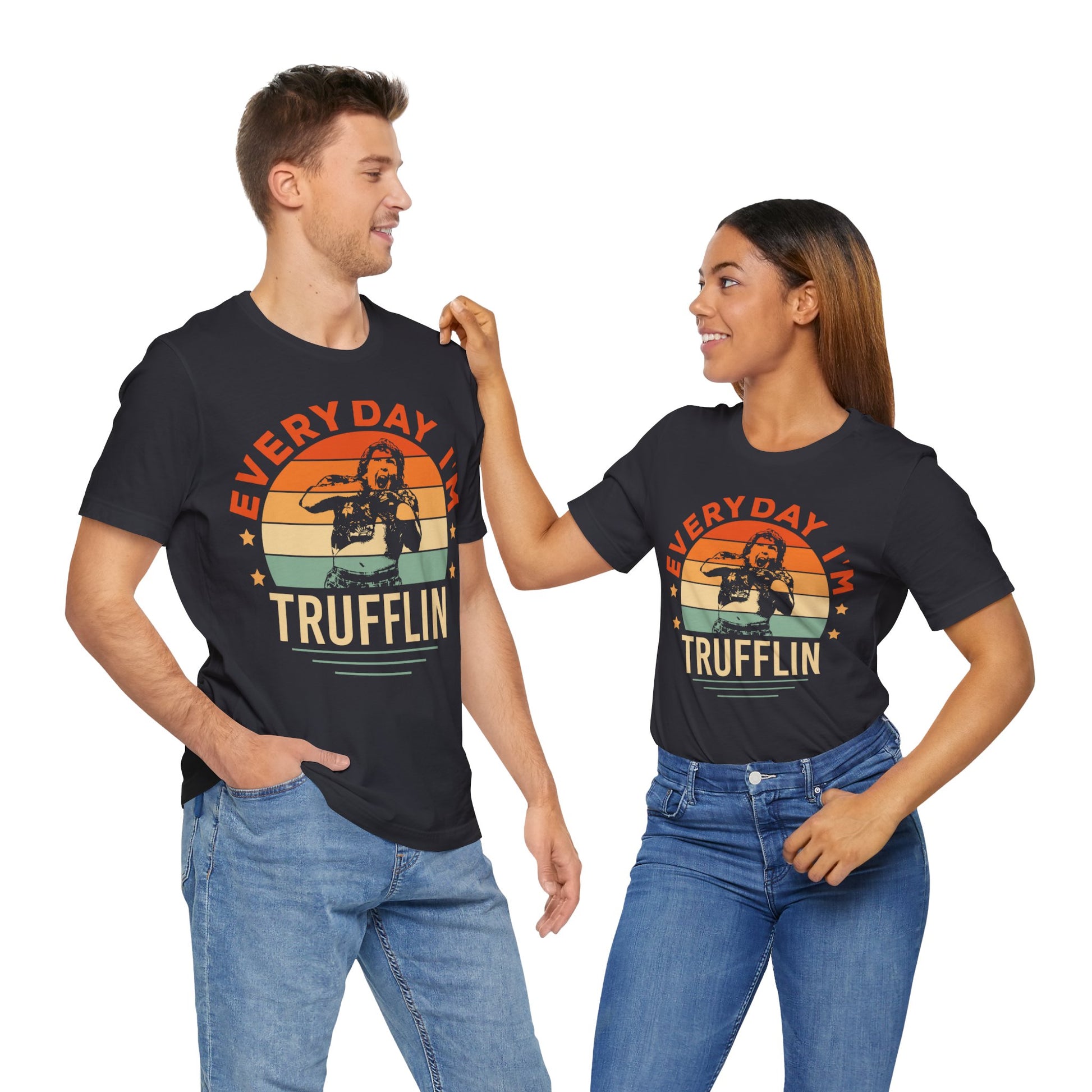 Everyday I’m Trufflin Goonies Inspired Retro Tee