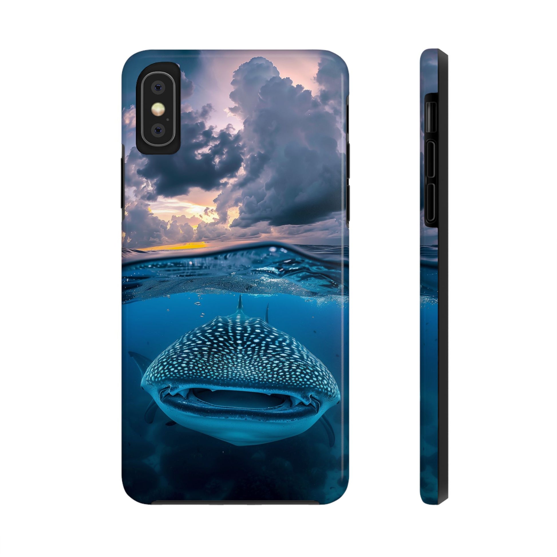 Majestic Encounter: Whale Shark Tough Phone Case