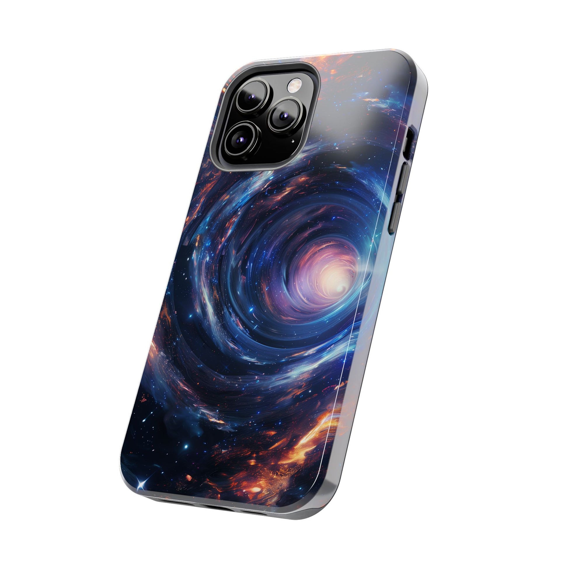 Dr Who inspired Phone Case - Space Wormholes Phone Case - Cosmic Galaxy Cover with Futuristic Wormhole Design - Sci-Fi Protective Case