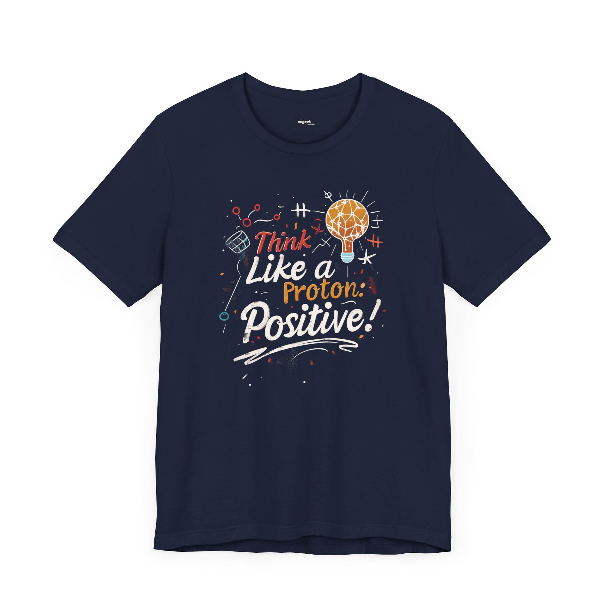 Geek Positivity Tshirt Nerdy Custom Shirt Graphic Tee, Inspirational Quotes Gift for Geeks Back to School, Gift for Her, Positivity Tshirt