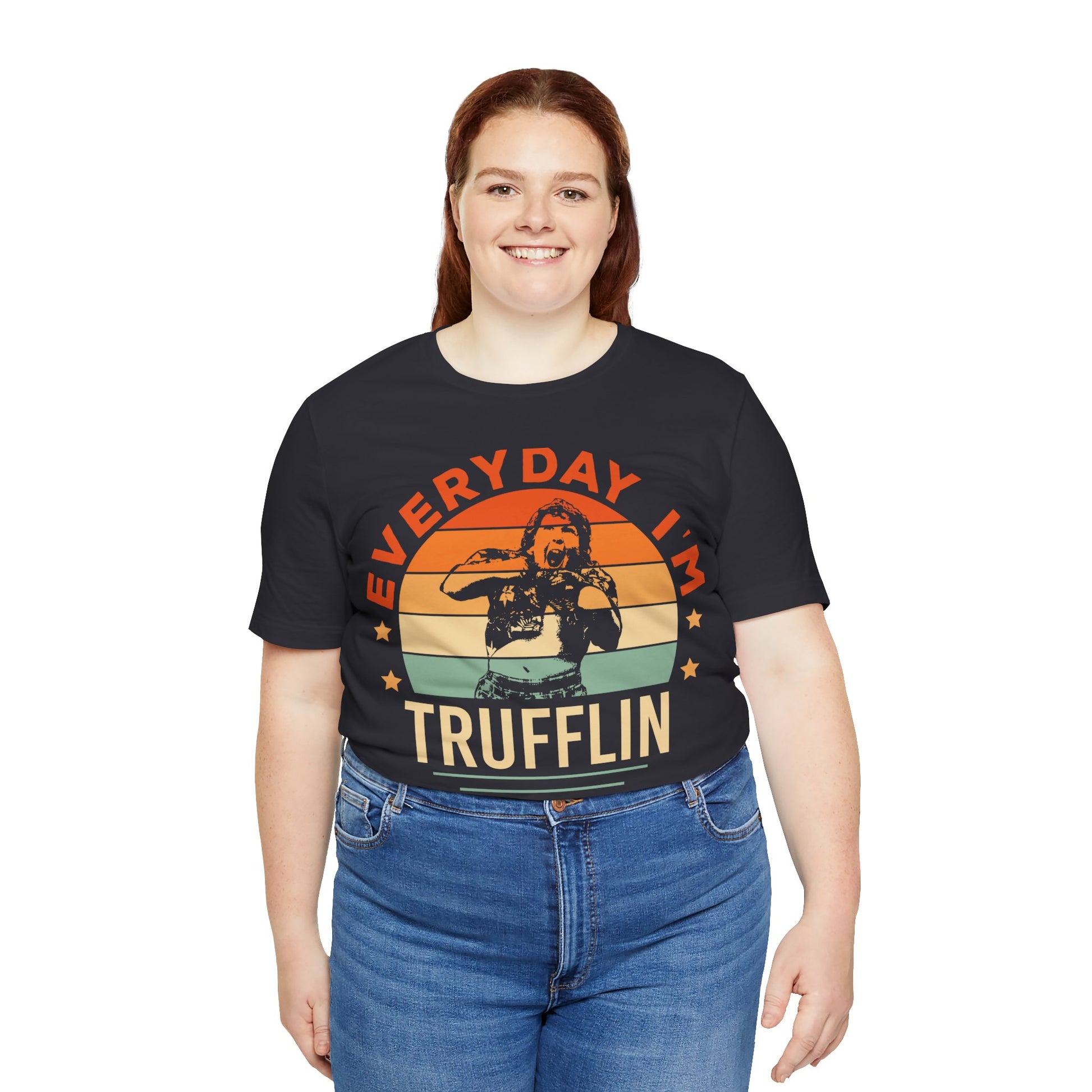 Everyday I’m Trufflin Goonies Inspired Retro Tee