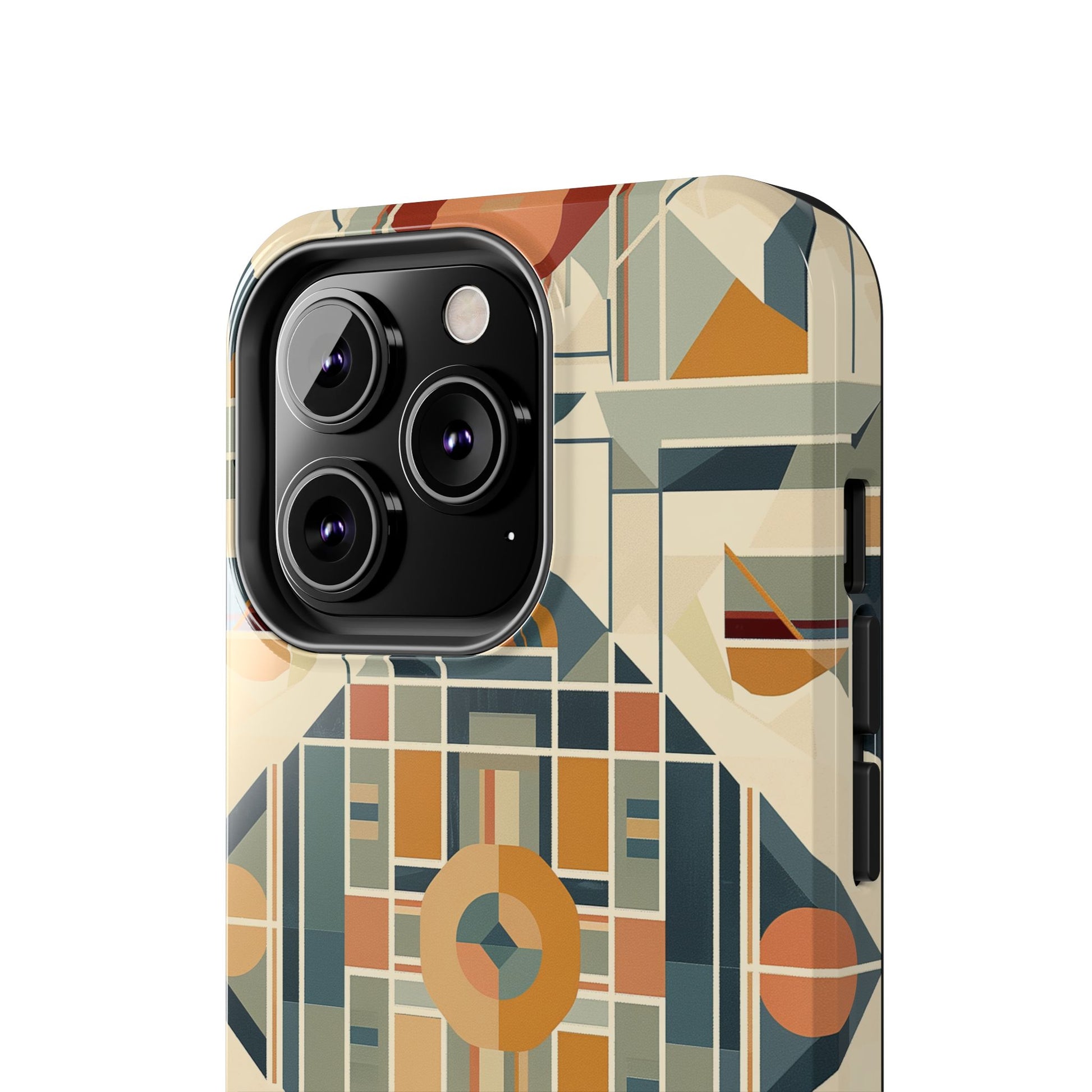 Diamond Frank Lloyd Wright Inspired Phone Case - Geometric Elegance for iPhone Models