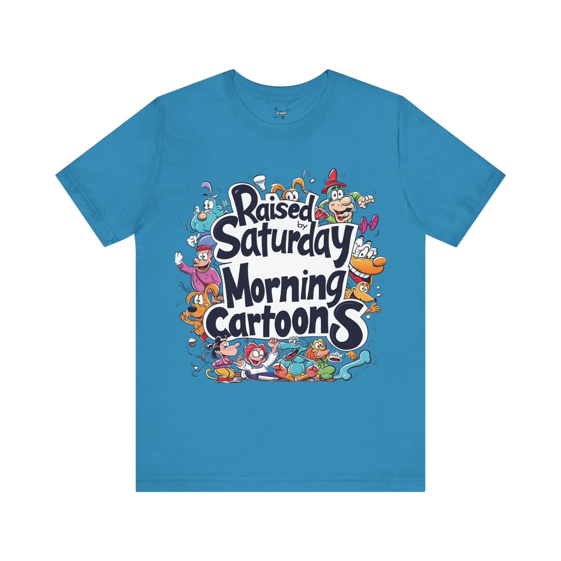 Custom Retro Cartoon Graphic tShirt, 80s 90s Saturday Morning Nostalgia, Custom Cartoon Graphic tShirt, Retro Cartoon Mens Shirt