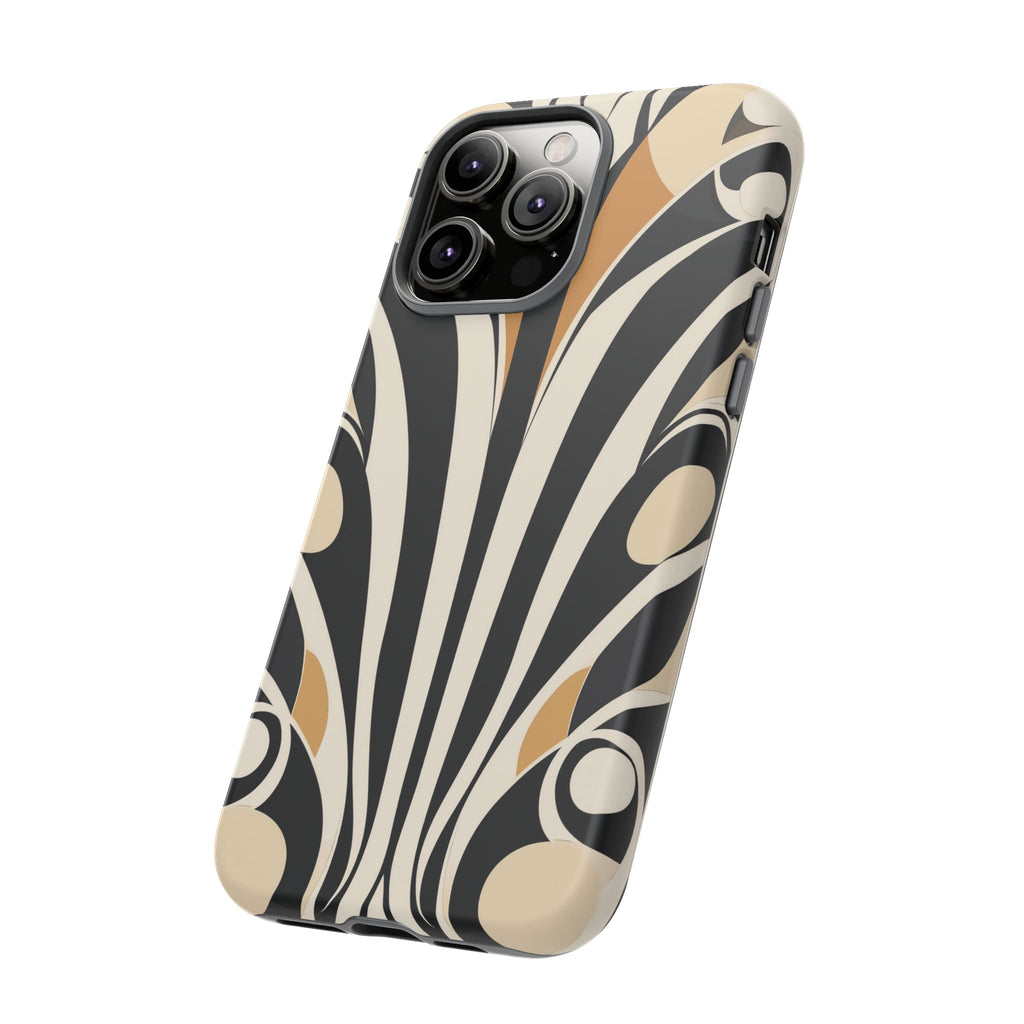 Geometric Art Deco Phone Case Design Tamara de Lempicka Frank Lloyd Wright Prairie Style Stylish iphone 13 14 15 16 Pro Max Plus Galaxy