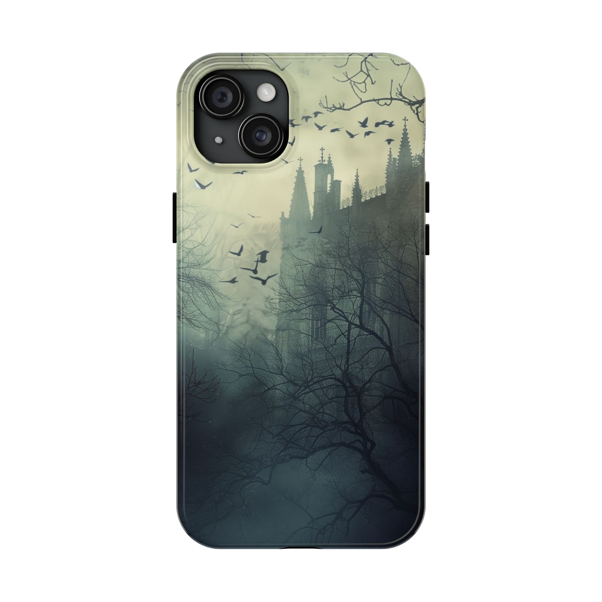 Gothic Architecture Phone Case, Dark Academia Phone Case, Moon and Tarot Case, Halloween Spooky Season, Dark Academia iPhone 15 Pro Max