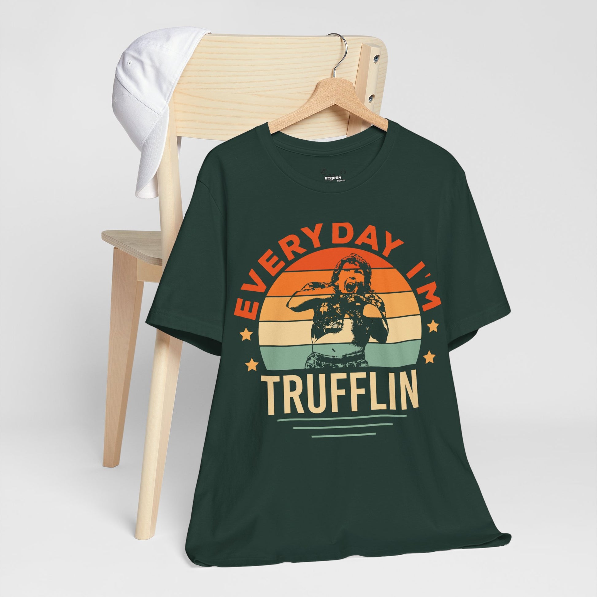 Everyday I’m Trufflin Goonies Inspired Retro Tee