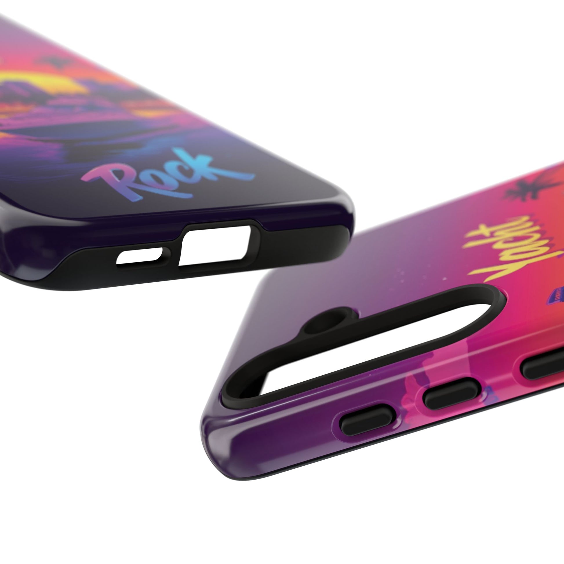 Yacht Rock Custom Phone Case iPhone 13 14 15 16 Pro Max Sunset Cruise Harbor Miami Vice Yacht Rock Gift Boating Captain South Beach Surfing