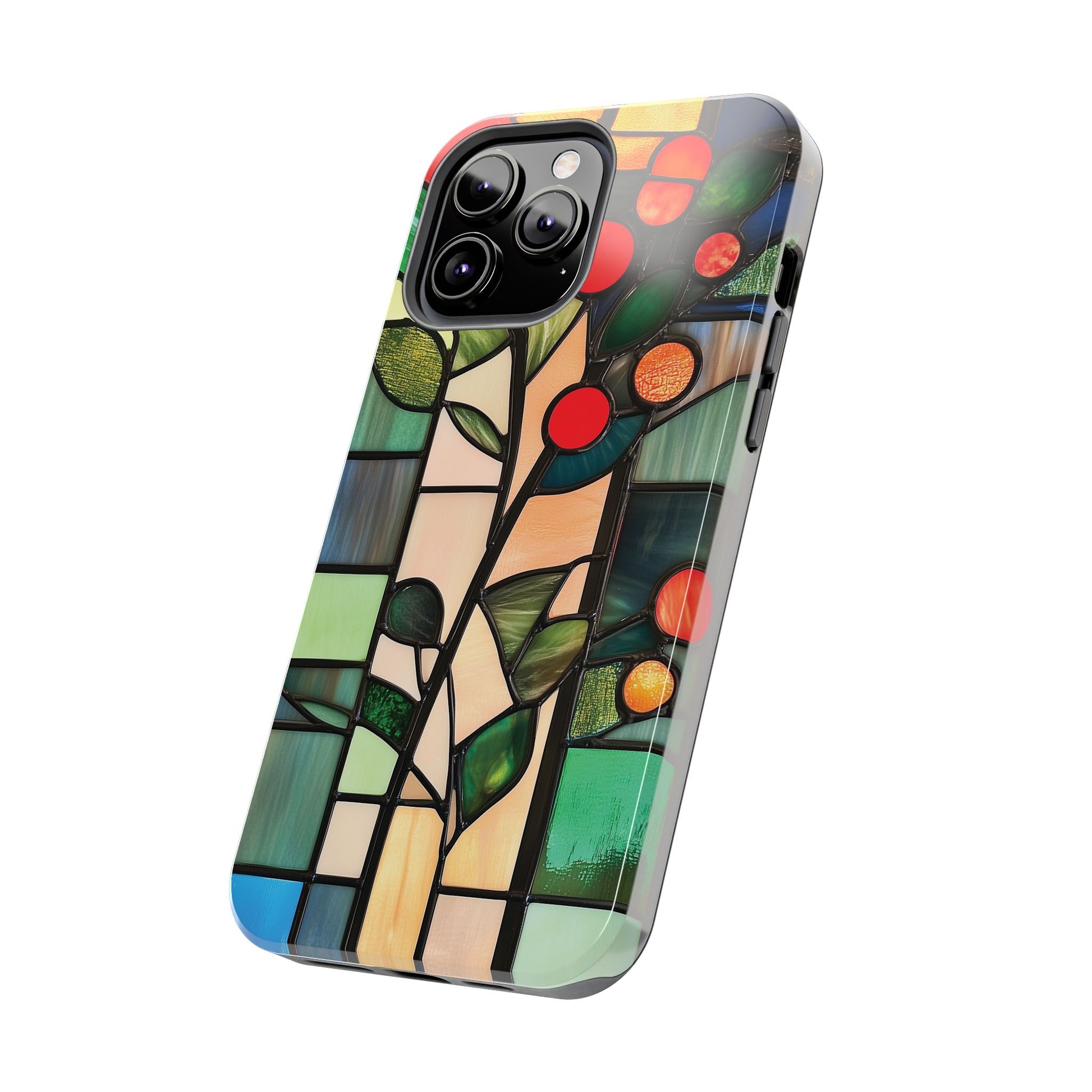 Stained Glass Phone Case Artistic iPhone Case Architectural Design, Art Deco iphone Case