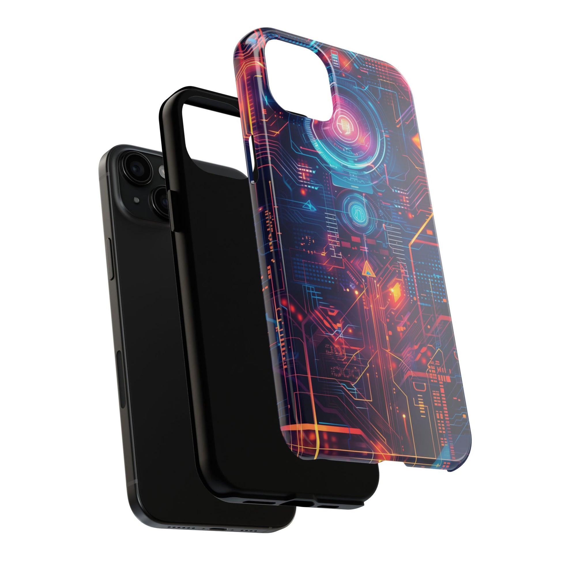 Circuit Board Phone Case, Futuristic Circuit Phone Case, High-Tech Gift, Custom Sci-Fi Phone Case, iphone 15 pro max