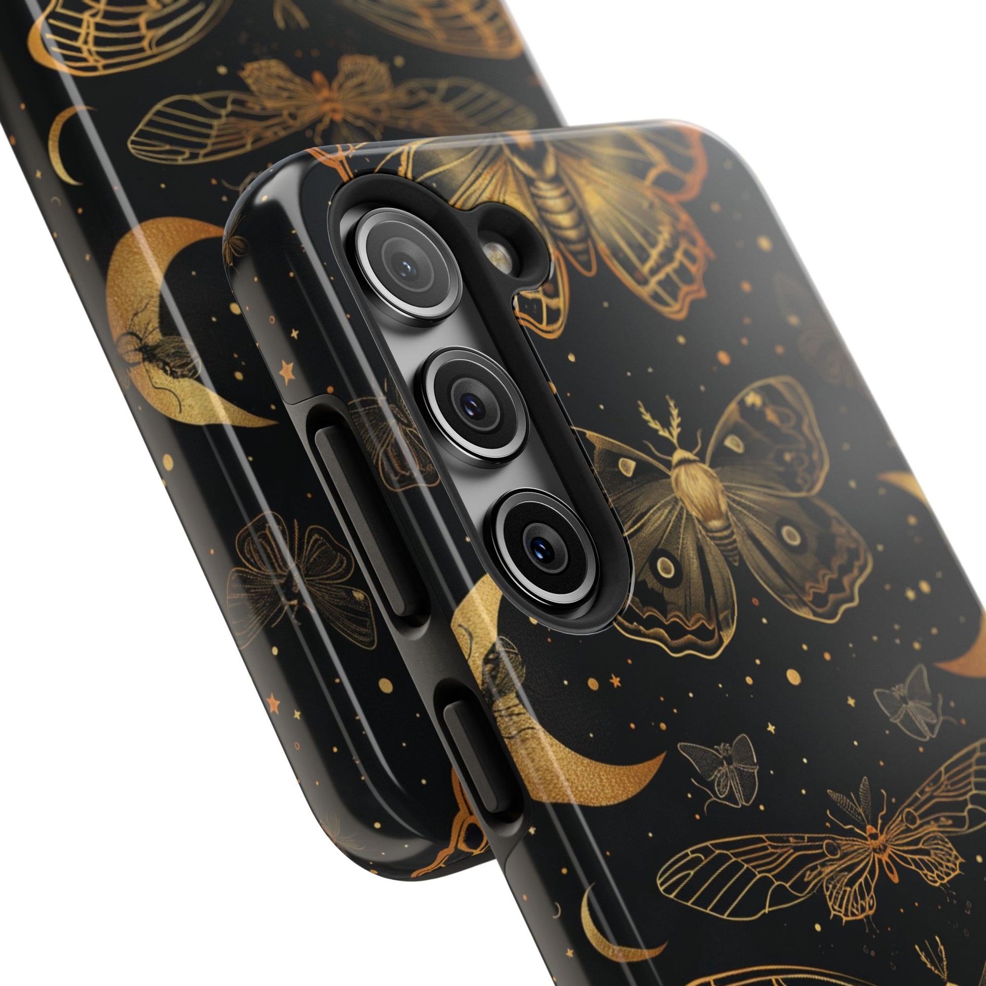 D Dark Academia Mystical Phone Case, Mystical Moth Phone Case, Vintage Magic Witchcraft iPhone Cover, Esoteric Nature Art, iPhone 15 Pro Max