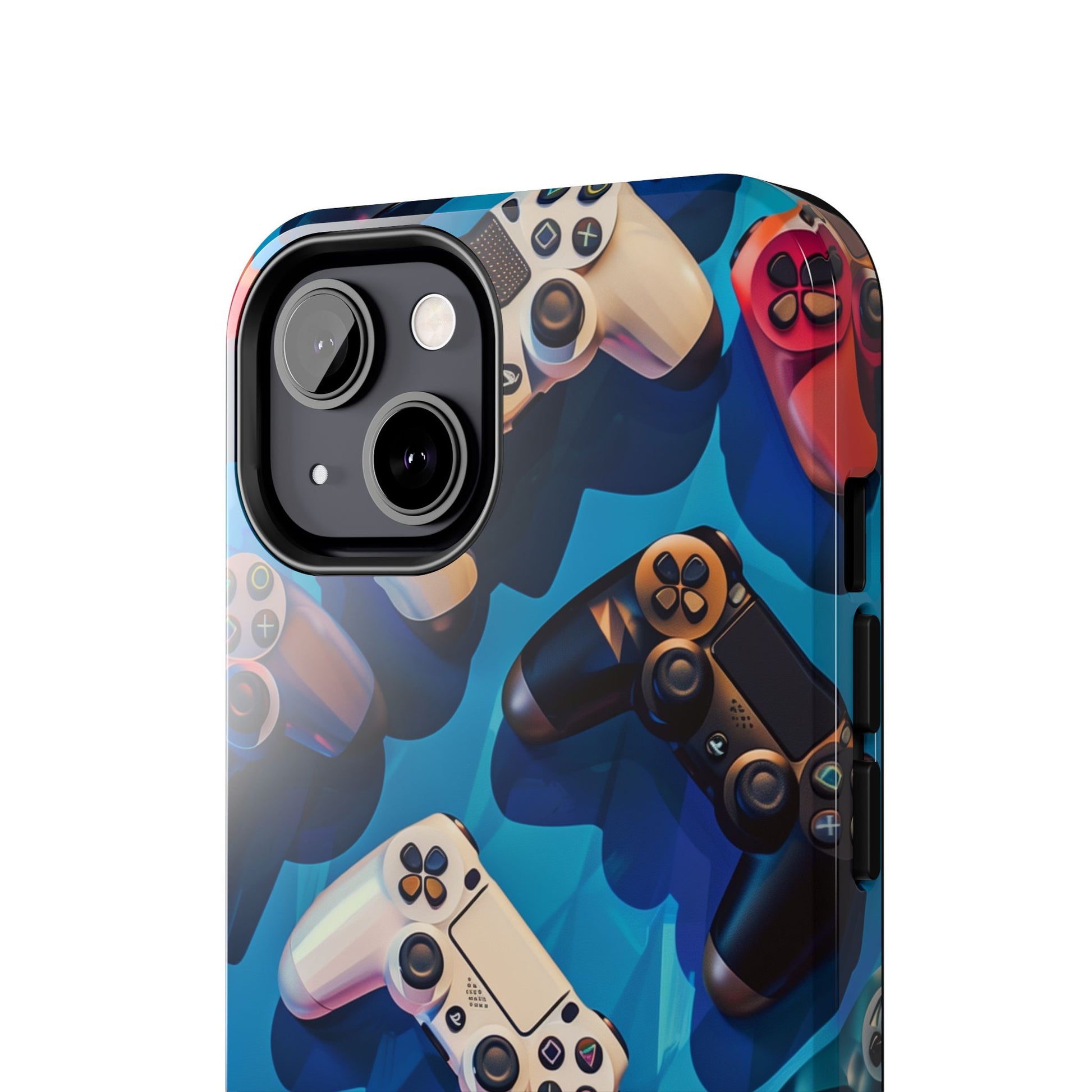 Video Game Controllers iPhone Case - Gamer Tough Phone Cover - Modern Gaming